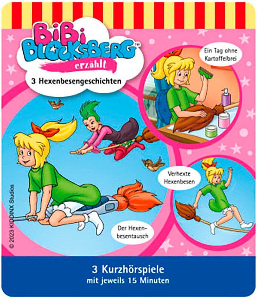 tonies Hörspielfigur Bibi Blocksberg erzählt - Hexenbesengeschichten - Plüsch – Bild 4 von 4
