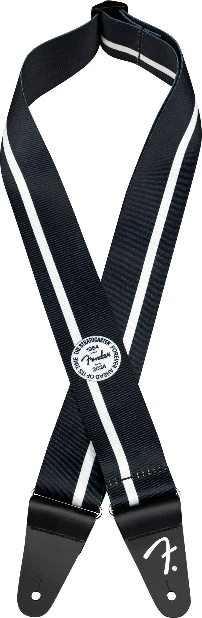 Fender Gitarrengurt 70th Anniversary Poly Strap Gitarrengurt Schwarz, 70th Anniversary Poly Strap in Schwarz