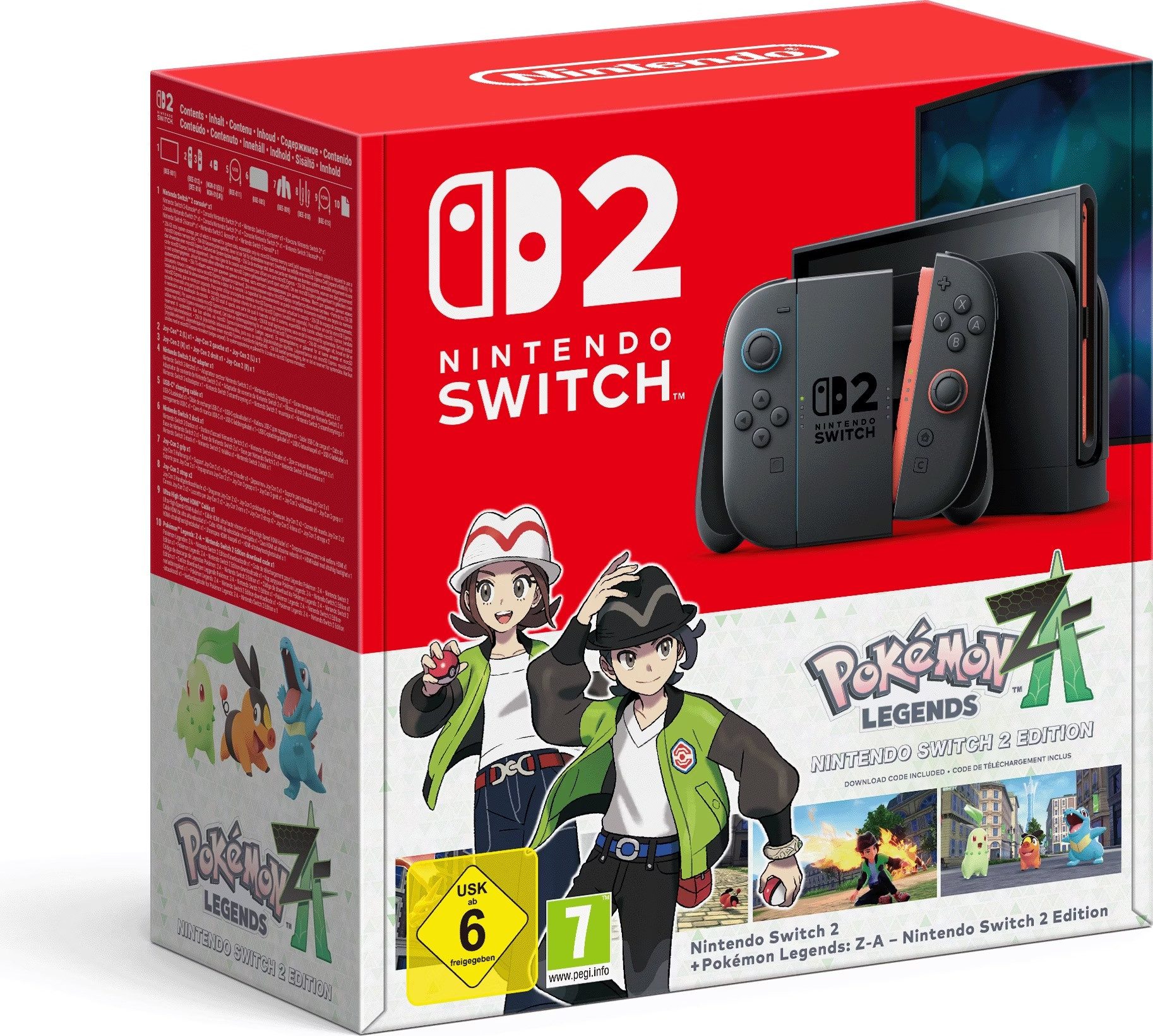 Nintendo Switch 2 Nintendo Switch 2 Konsole Bundle mit Pokemon