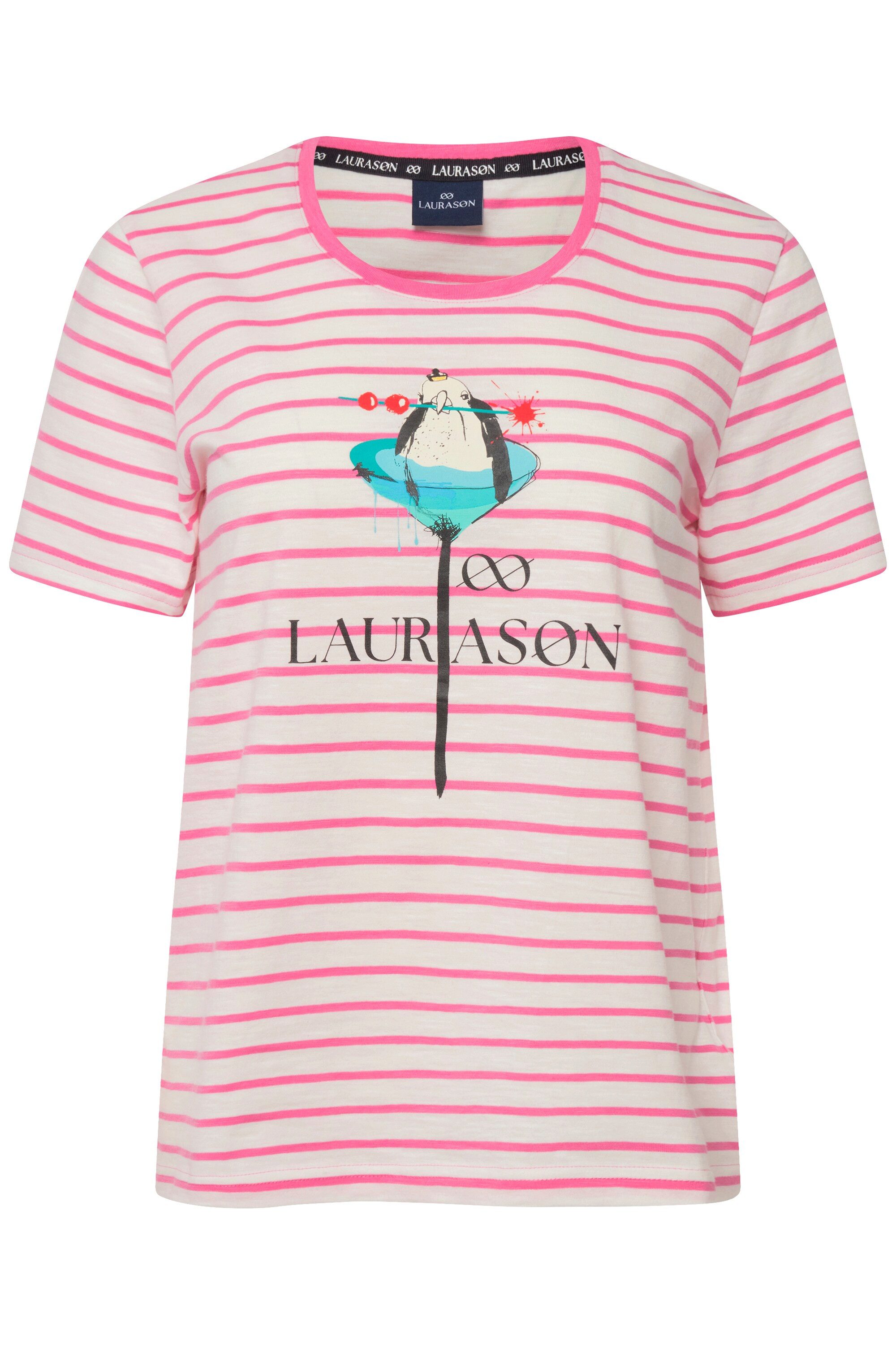 Laurasøn T-Shirt T-Shirt Möven Print Rundhals günstig online kaufen