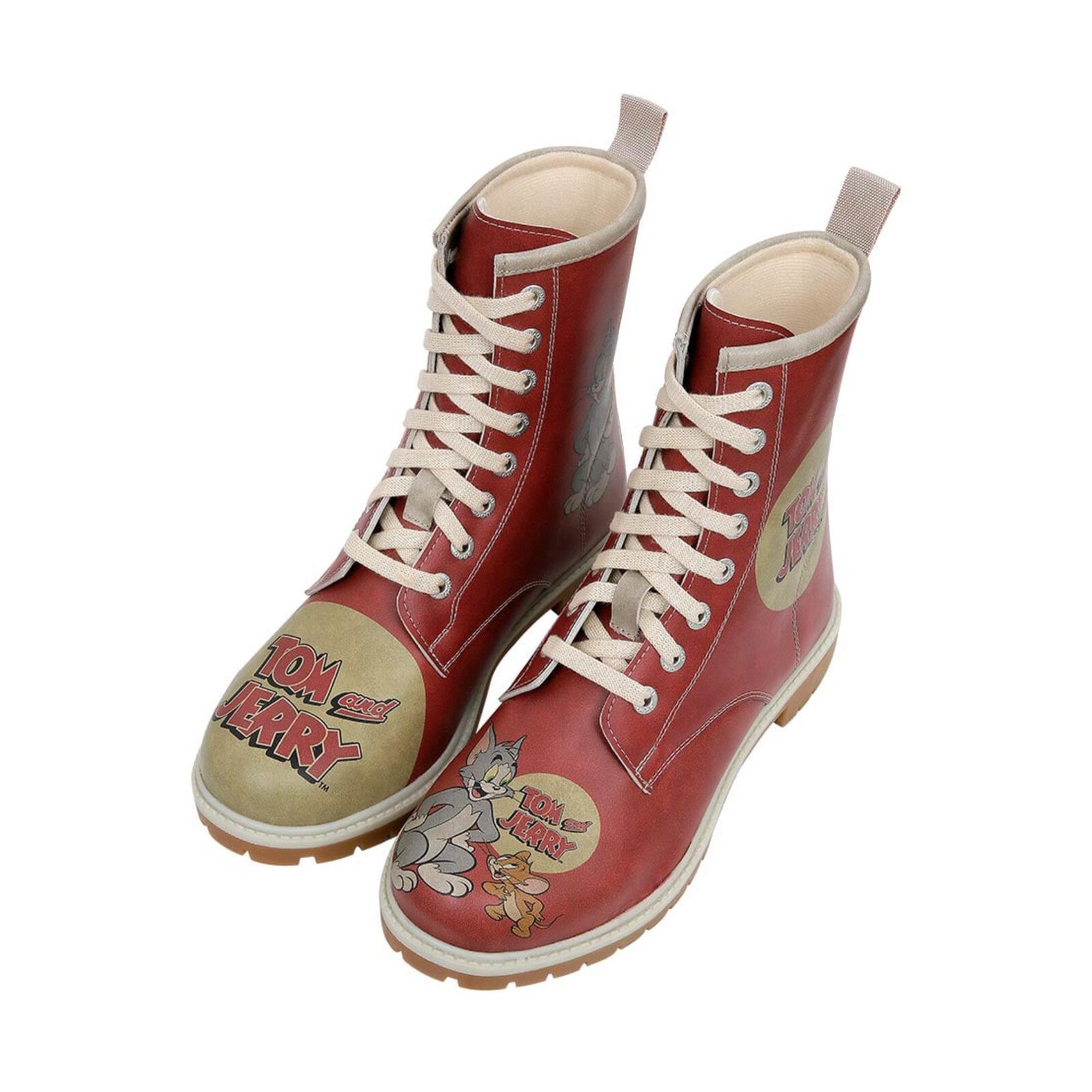 DOGO Long Boots Schnürstiefel Tom & Jerry Wb Damen Stiefeletten, Schnürboot günstig online kaufen