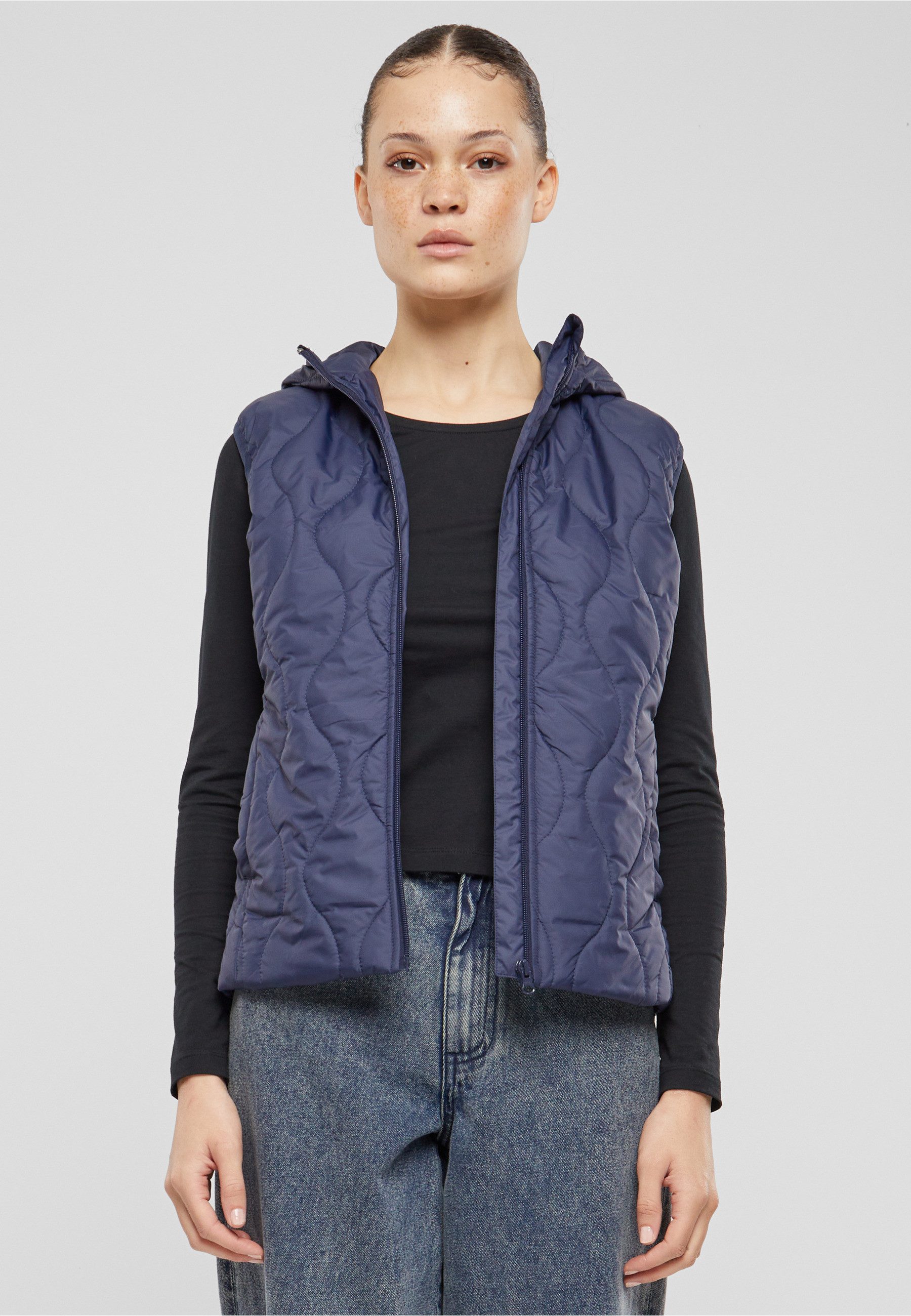 URBAN CLASSICS Steppweste Urban Classics Ladies Super Light Puffer Vest