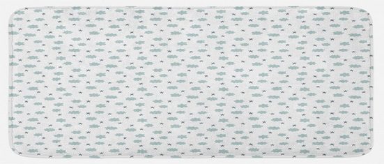 Küchenläufer »Plüsch Dekorative Küchenmatte mit rutschfester Rückseite