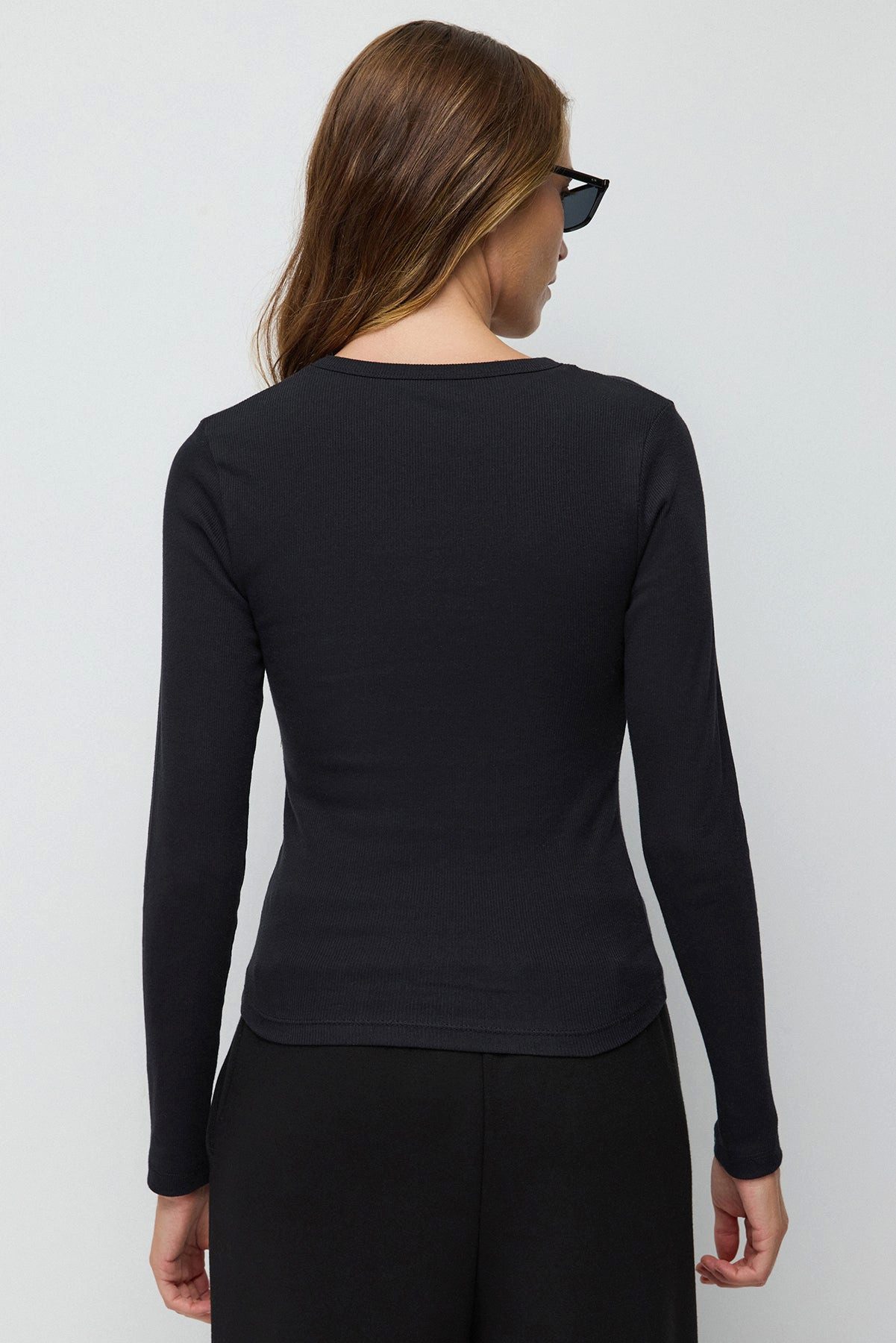 No Matter What T-Shirt Basic Langarm-T-Shirt