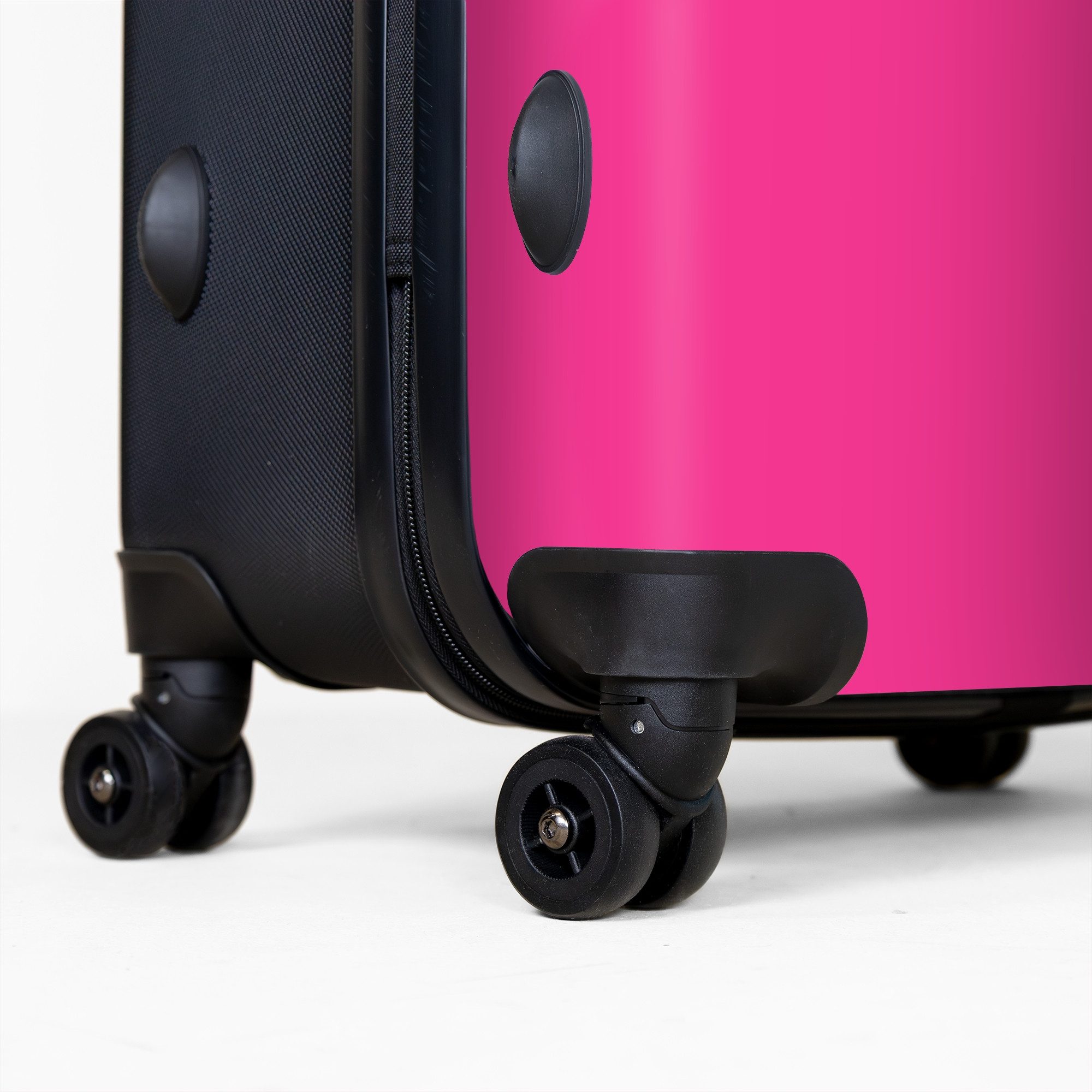 NoBoringSuitcases.com© Hartschalen-Trolley Rosa - Einfarbig 77 günstig online kaufen
