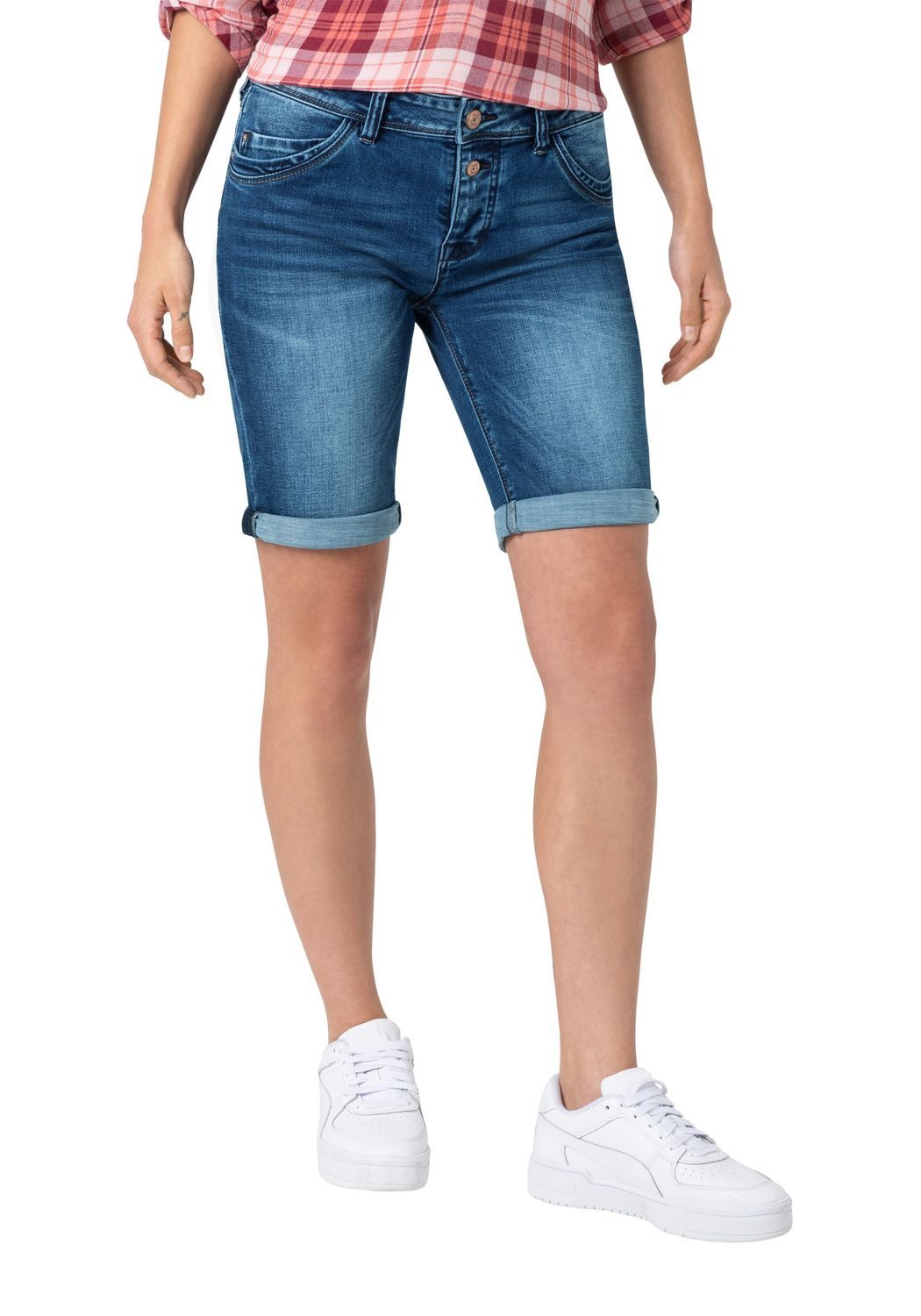 TIMEZONE Jeansshorts SLIM NALITZ SHORT mit Stretch