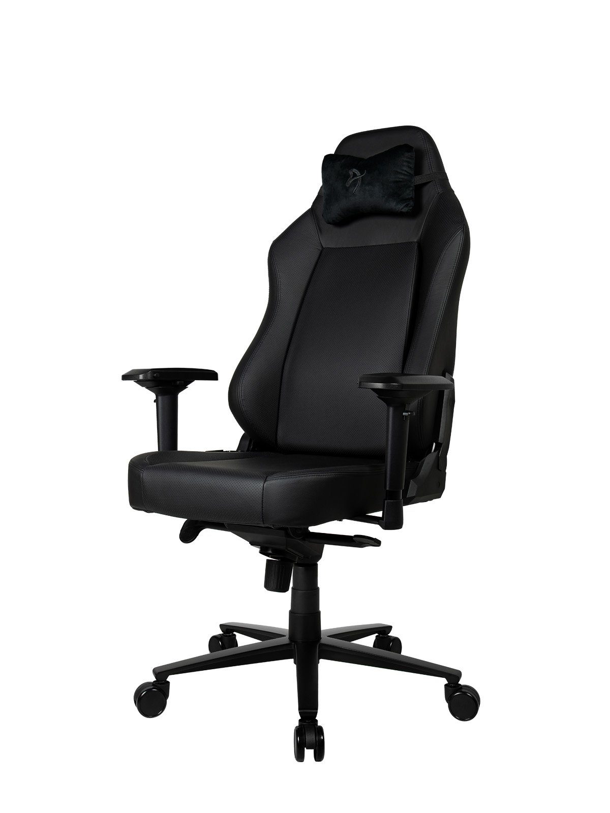 Arozzi Gaming-Stuhl Arozzi Primo - Schwarz Premium Voll Leder Gaming Stuhl