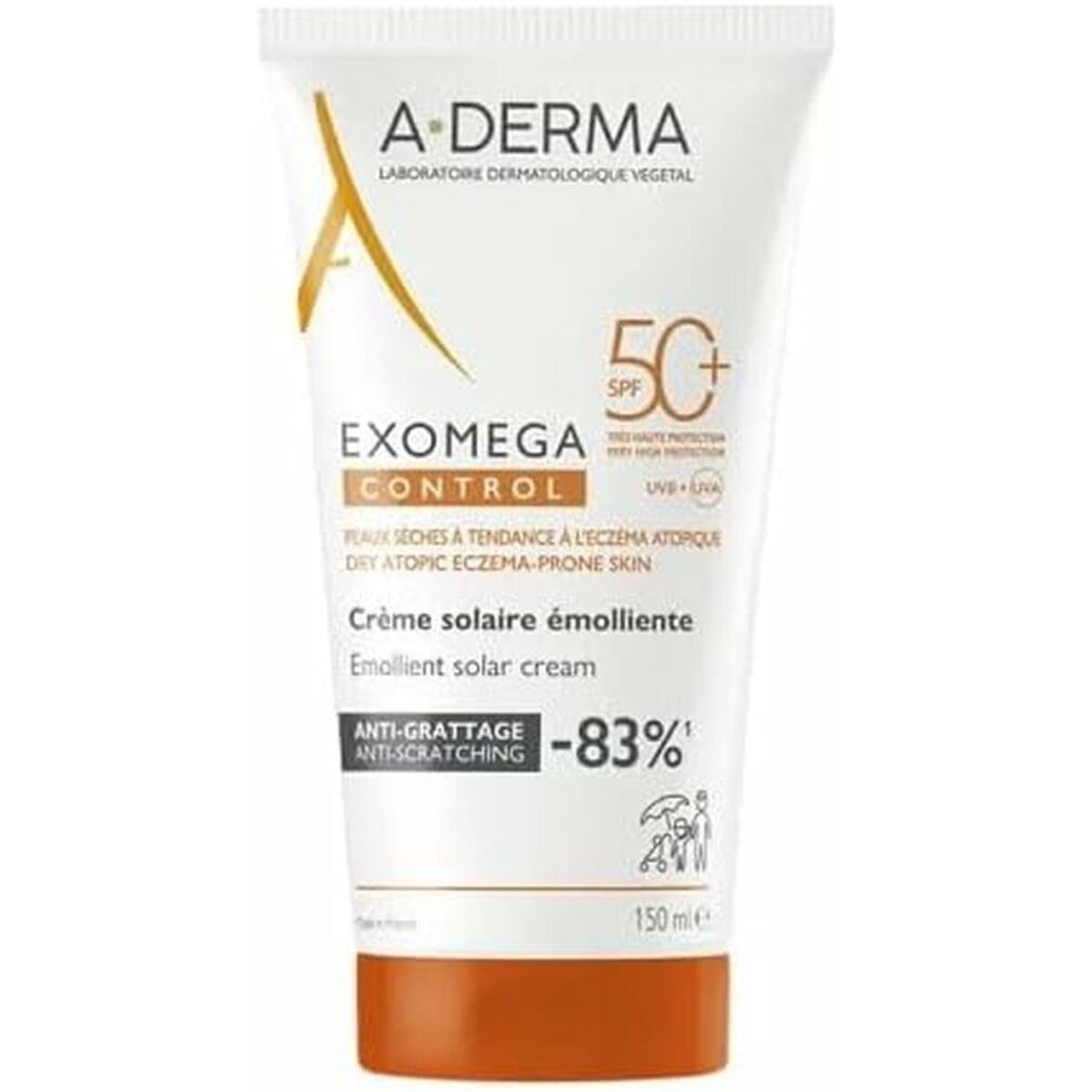 A-derma Körperpflegemittel EXOMEGA CONTROL emollient sun cream SPF50+ 150 ml