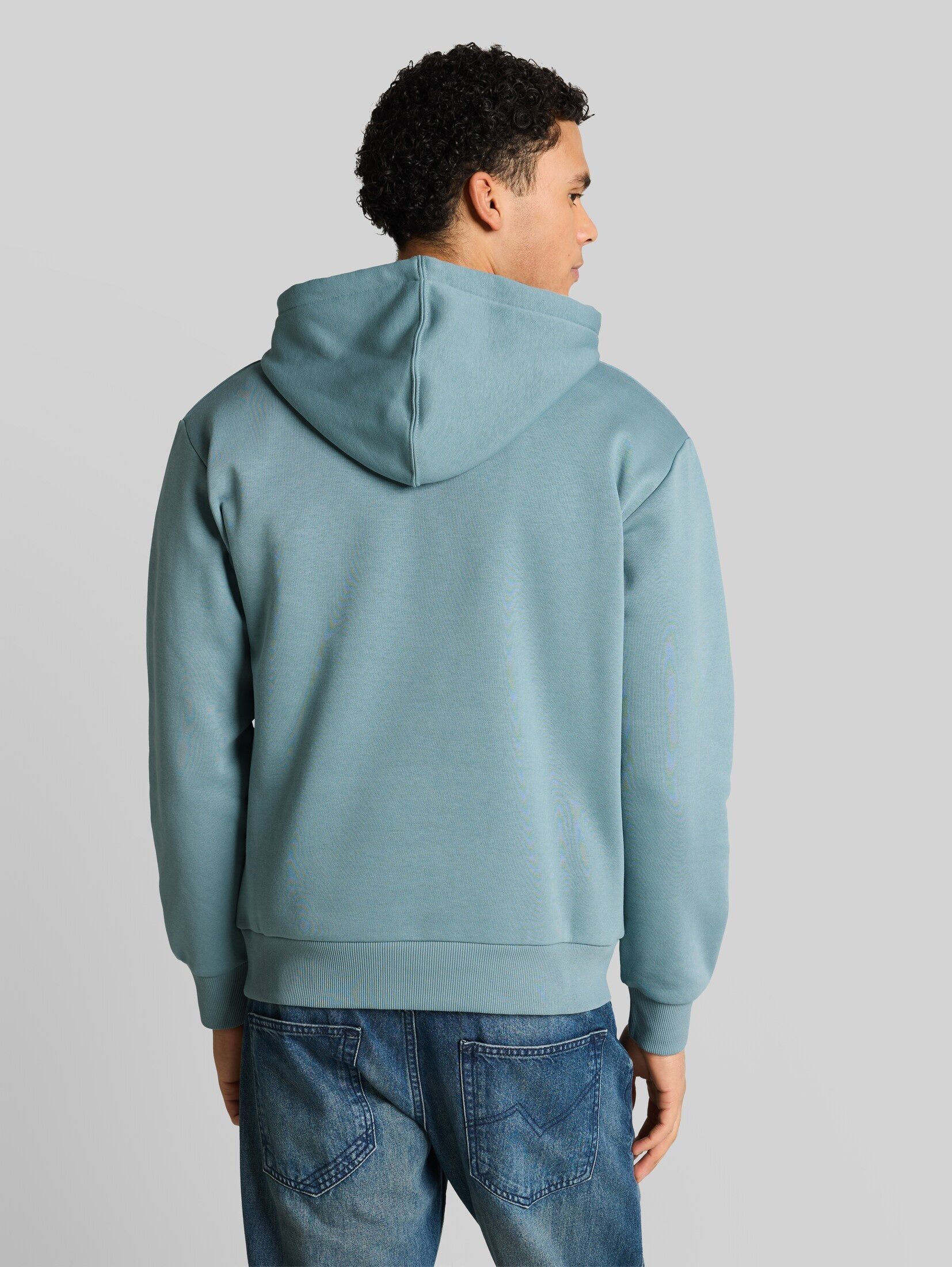TOM TAILOR Denim Sweatshirt Strick & Sweatshirts Hoodie Sweatshirt mit Print