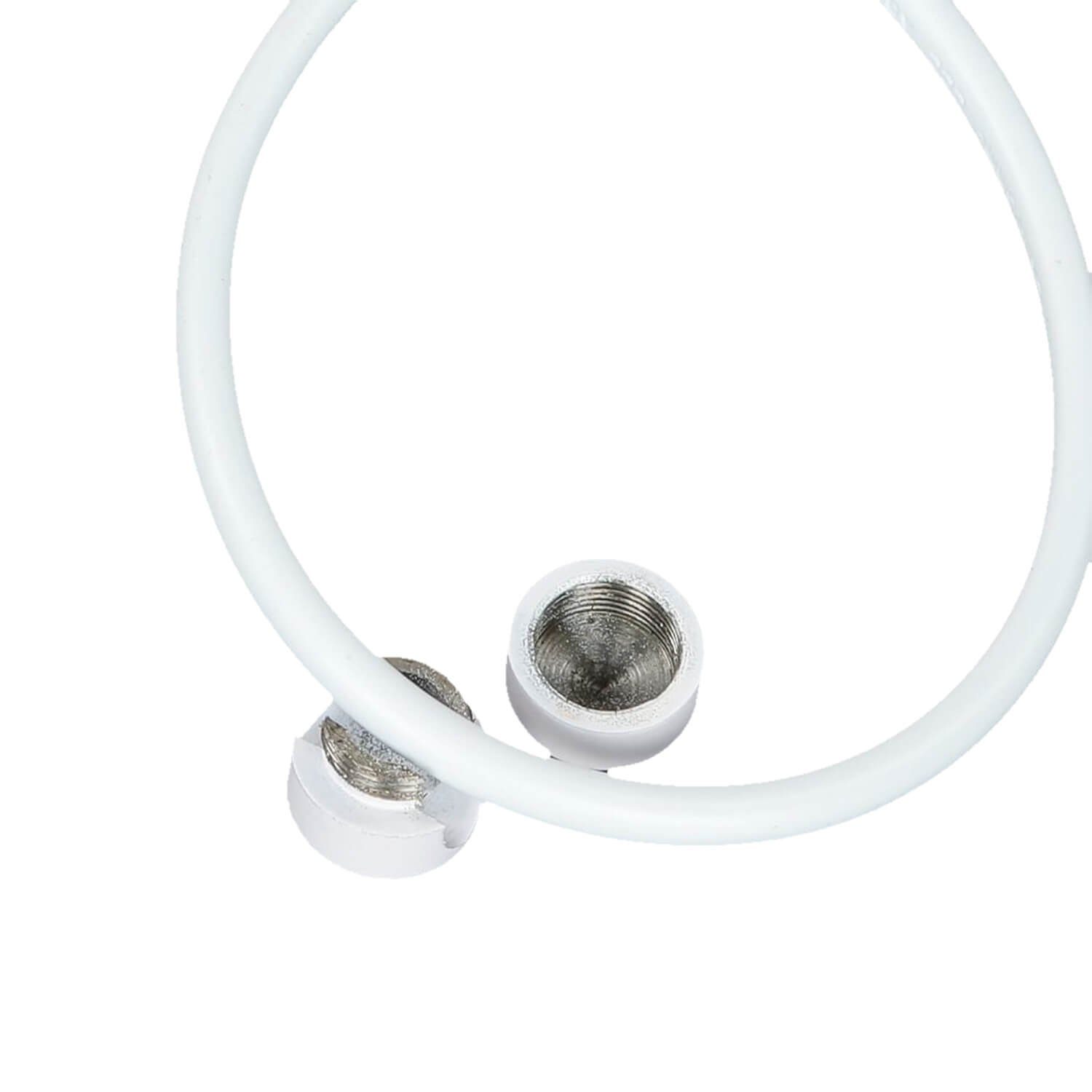 Licht-Erlebnisse Pendelleuchte BRICK, ohne Leuchtmittel, Hängeleuchte Weiß E27 verstellbar XXL Holz Metall Modern Hängelampe