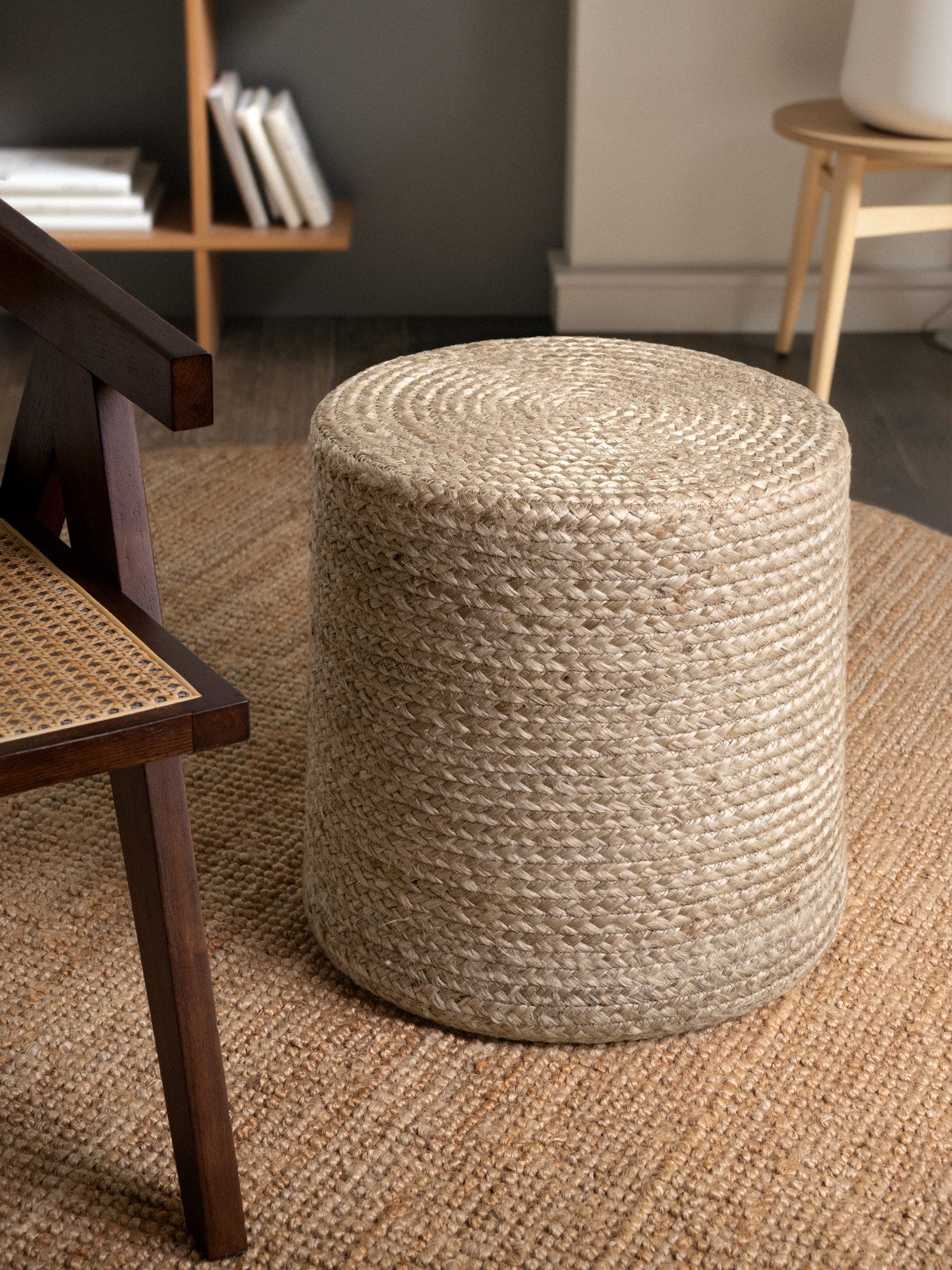 HANSE Home Pouf Jutta, Jute (1-St), günstig online kaufen