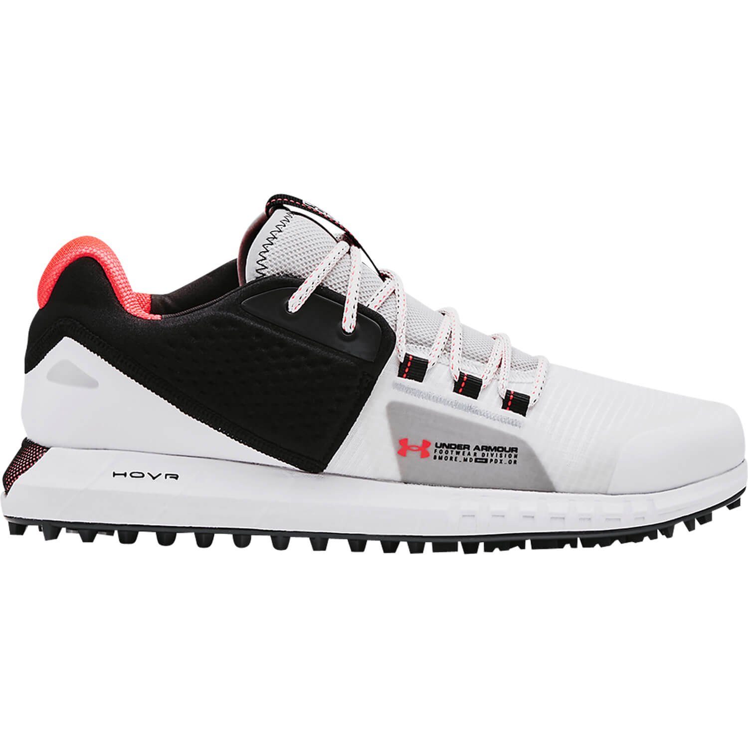 Under Armour® Under Armour Hovr Forge RC SL White Herren Golfschuh Außensohle ohne Spikes für ein leichteres, flexibleres Tragegefühl