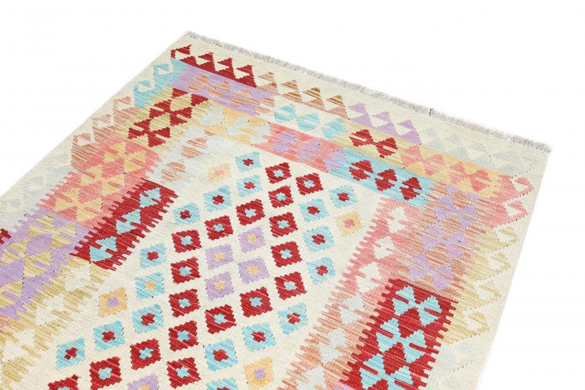 Orientteppich, 100x146 rechteckig, Afghan Kelim 3 mm Handgewebter Heritage Moderner Trading, Höhe: Nain Orientteppich