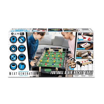 Merchant Ambassador Spiel, 2-in-1 Reversible Football & Air Hockey Table