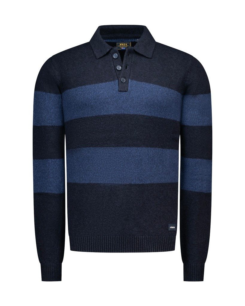 New Zealand Auckland Strickpullover NZA New Zealand Auckland Pullover Polokragen (1-tlg)