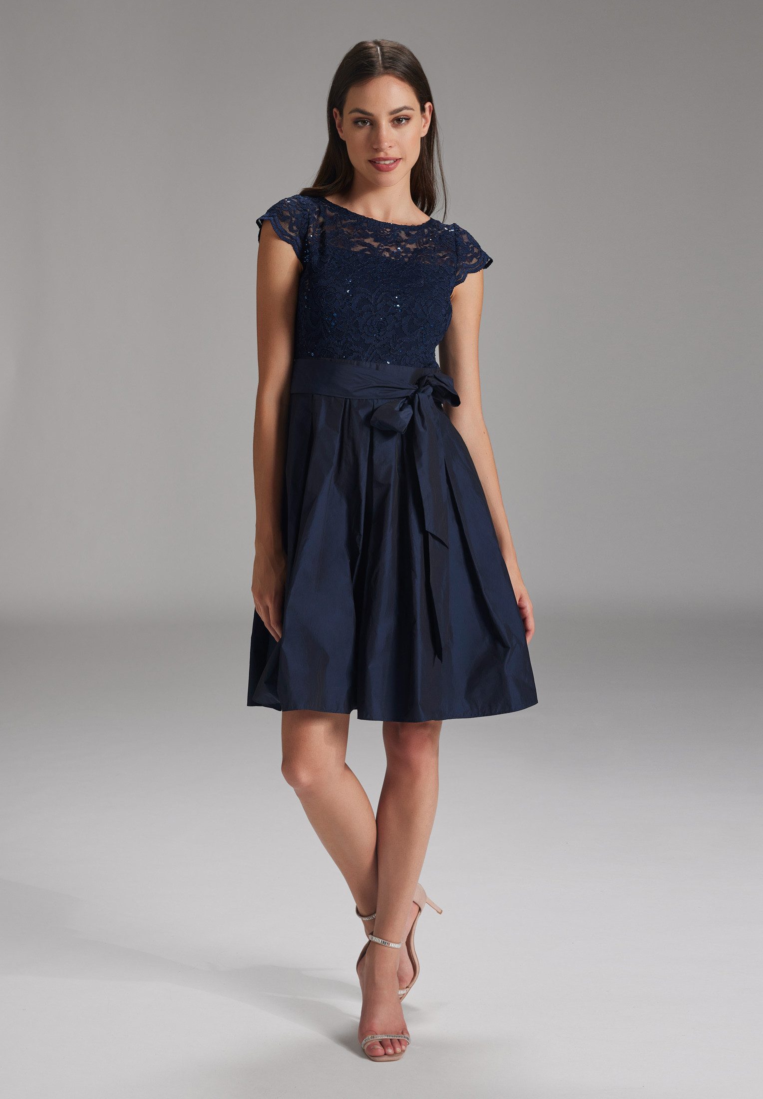 SWING Cocktailkleid - kurzes Midikleid - Partykleid