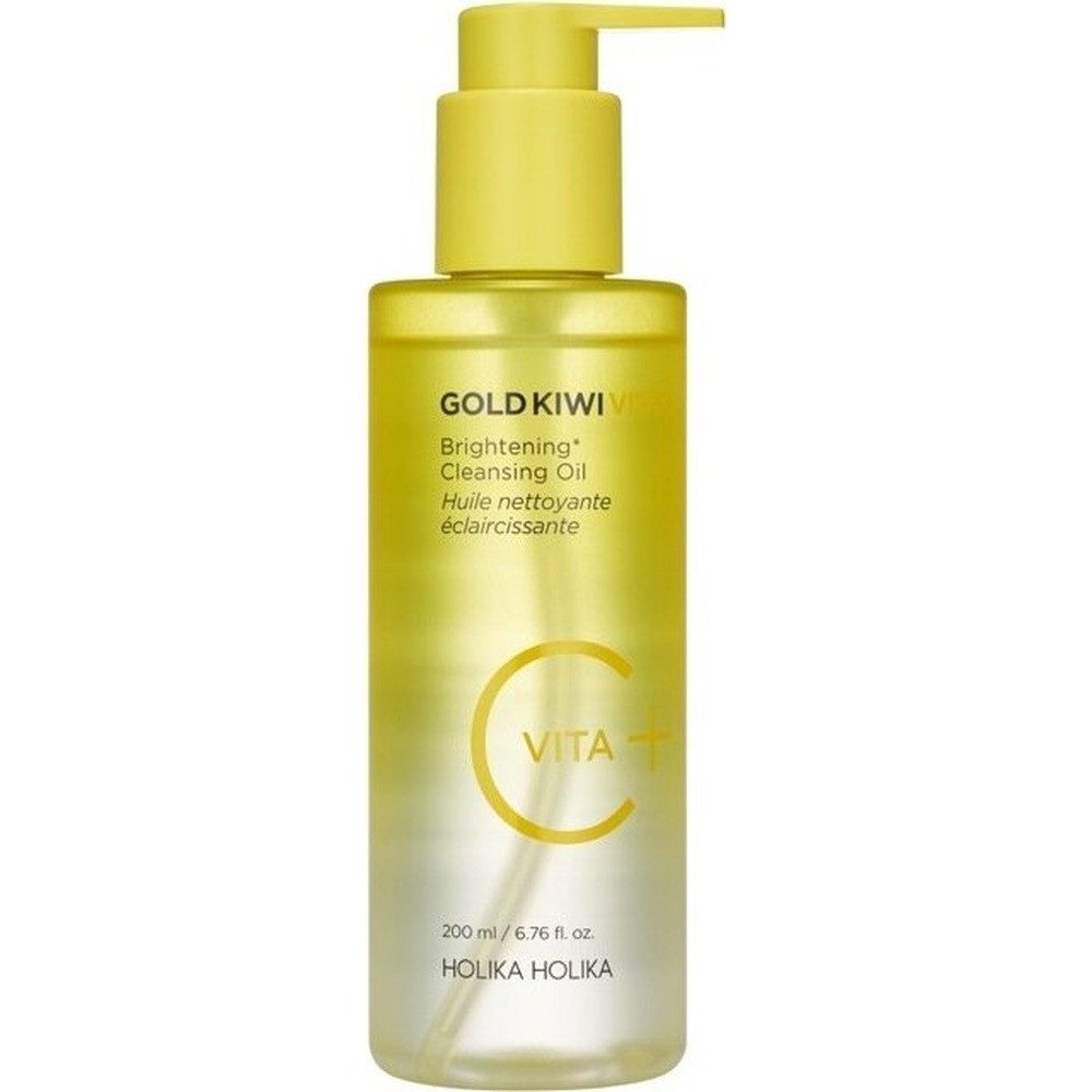 Holika Holika Gesichts-Reinigungsöl Gold Kiwi Vita C Plus Aufhellendes Reinigungsöl