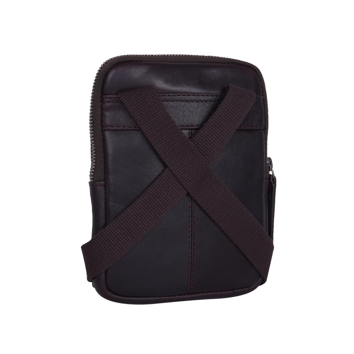 Strellson Umhängetasche Brick Lane Brian Shoulderbag xsvz 1 Herren Umhängetasche Leder Hochfor (1-tlg), Messenger