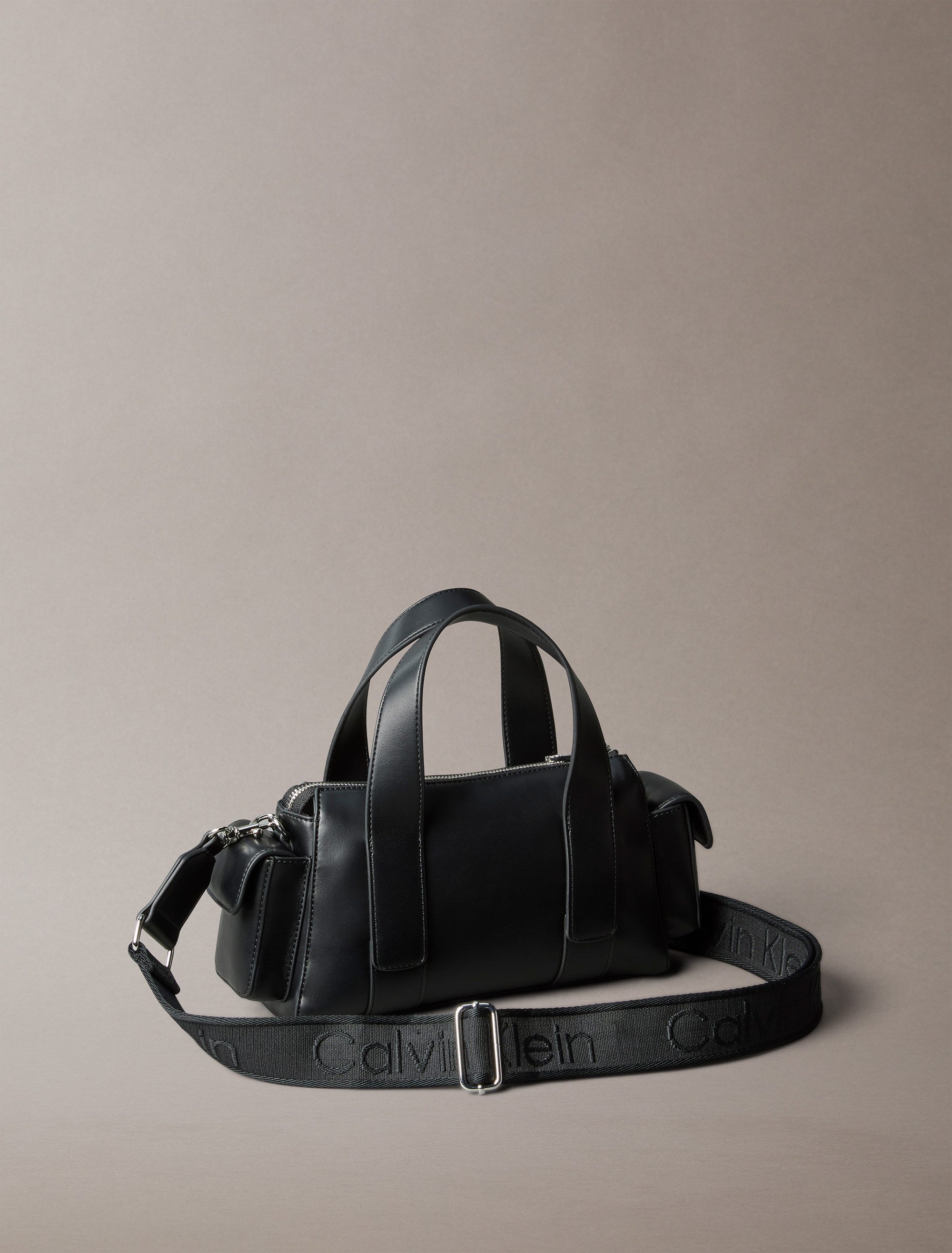 Calvin Klein Henkeltasche WEBBING STRAP POCKET BAG, Schultertasche, Umhänge günstig online kaufen