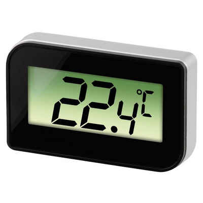 Xavax Kühlschrankthermometer »Kühlschrankthermometer Gefrierschrankthermometer digital, Maße 69 x 42 mm«