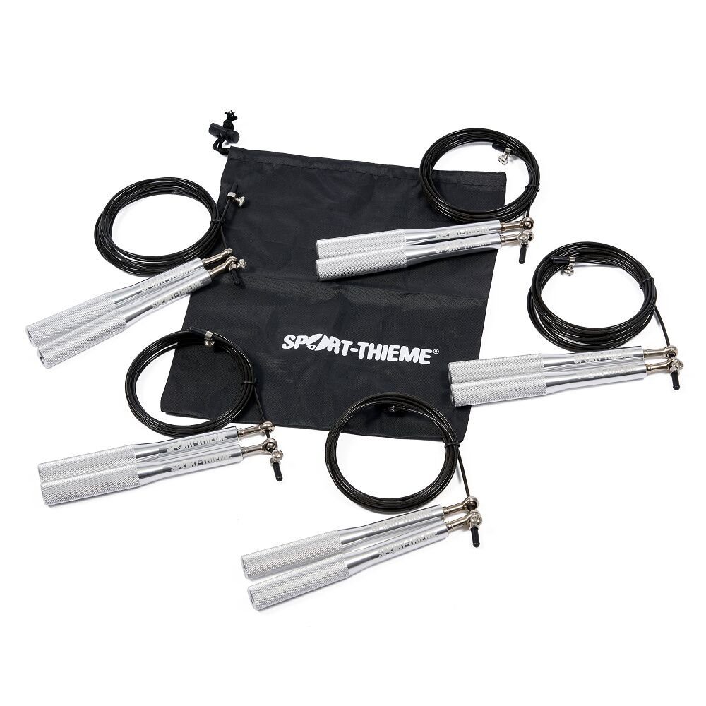 Springseil Speed Rope-Set Alu/Stahlkabel
