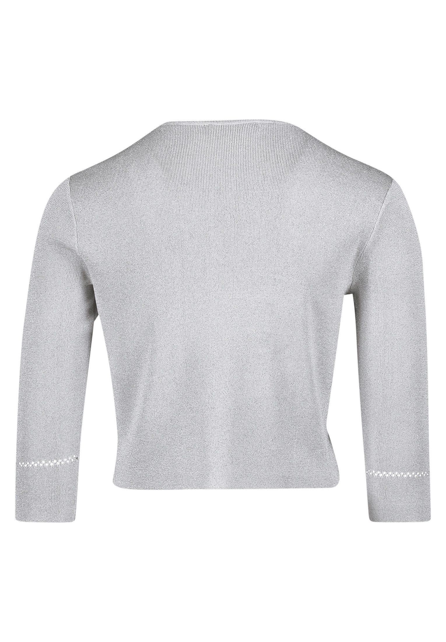 Vera Mont Strickjacke Damen ohne Verschluss (1-tlg) Glitzer