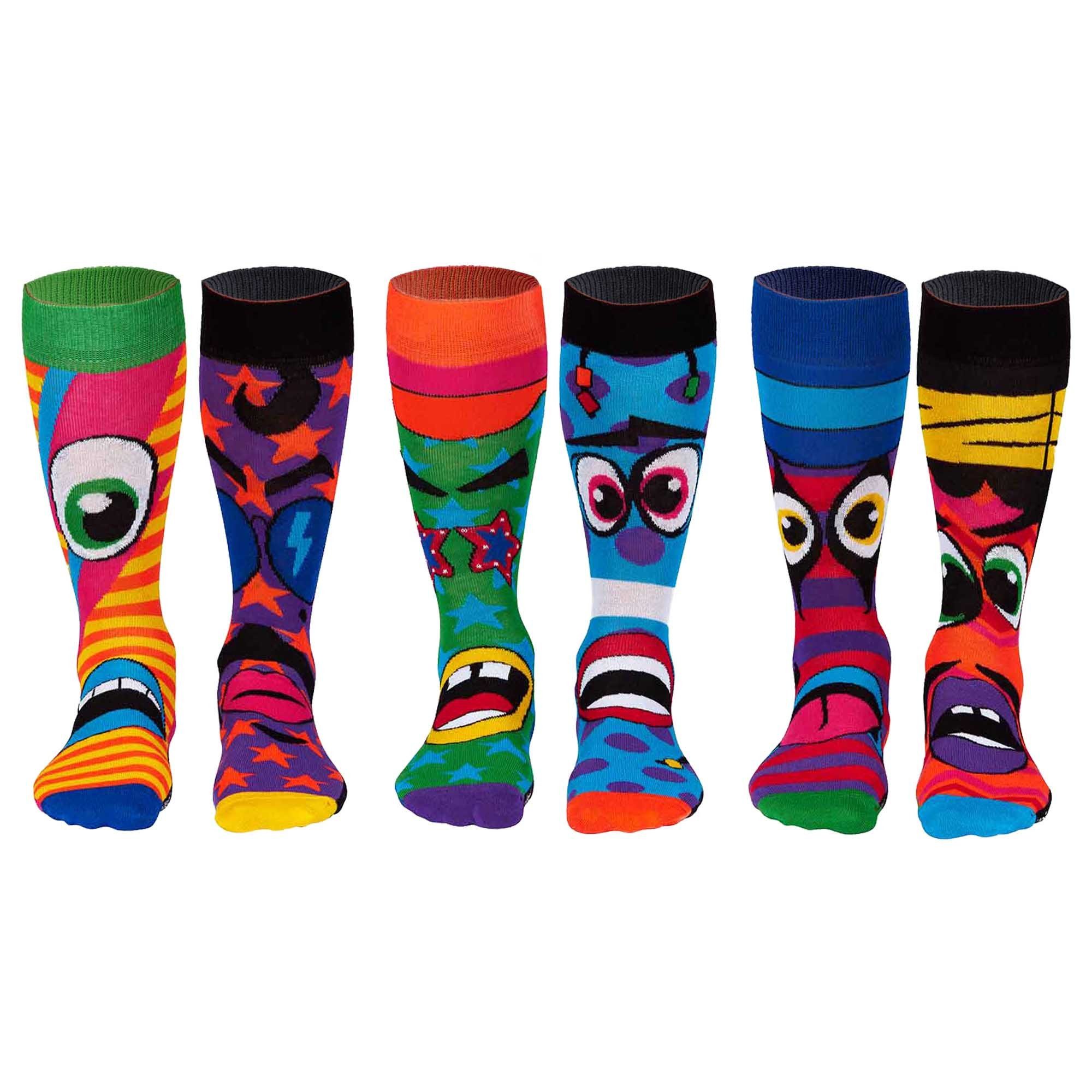 United Oddsocks Kurzsocken Herren Socken 3er Pack Baumwolle (Packung, 3er Pack)