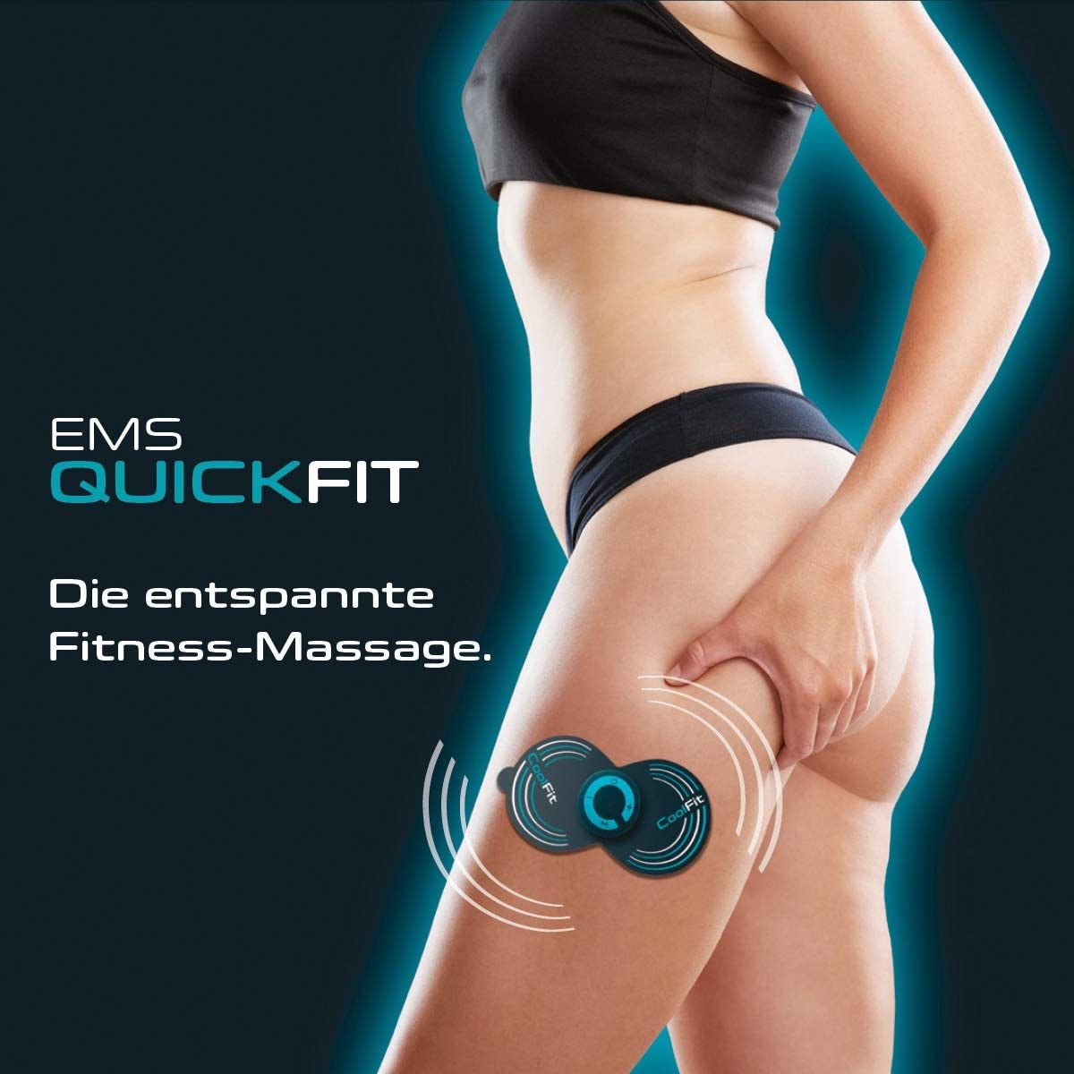 CoolFit by prorelax EMS-Gerät 49603 CoolFit QuickFit, Akkubetrieben