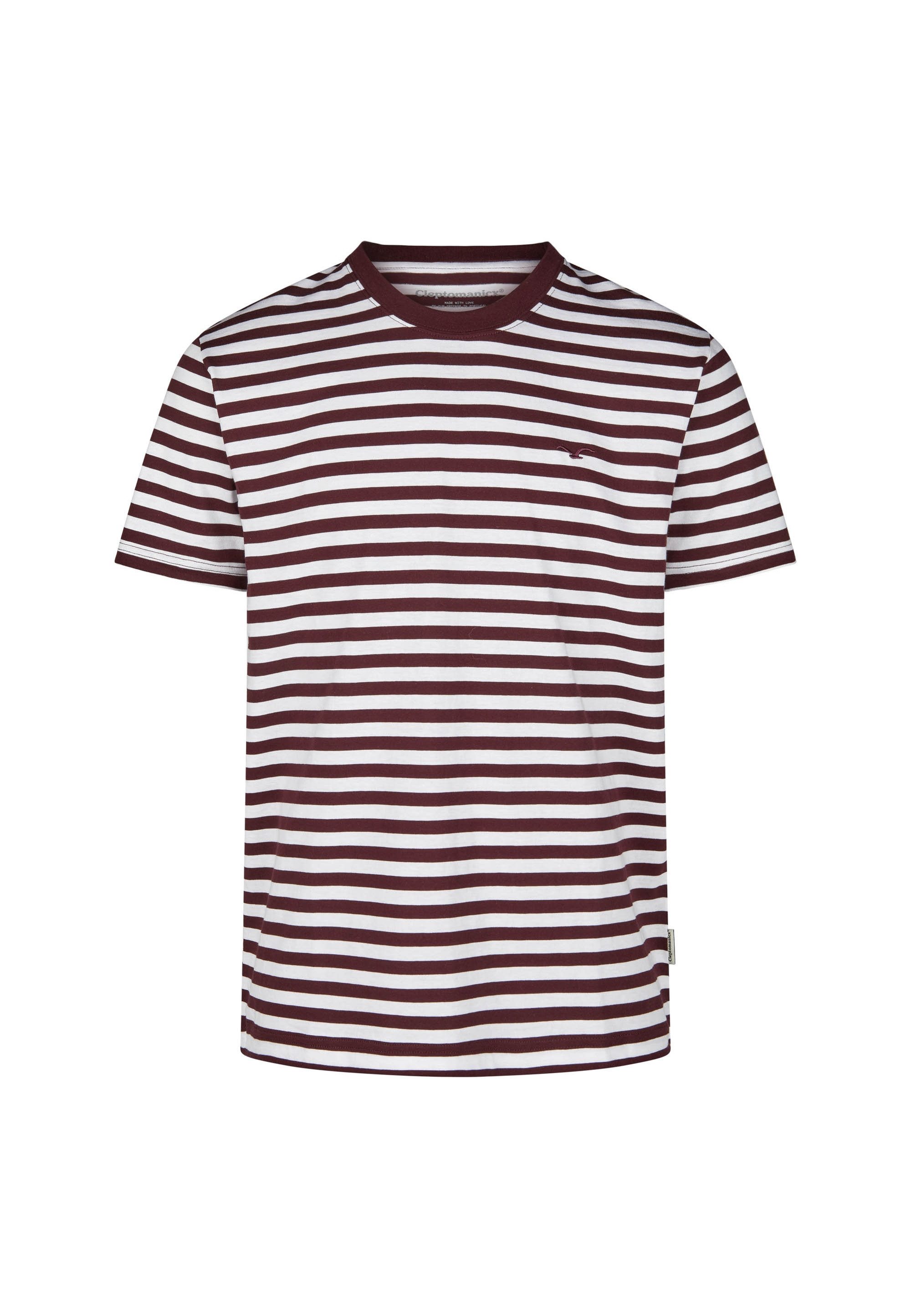 Cleptomanicx T-Shirt Ligull Stripe mit modischem Streifen-Muster