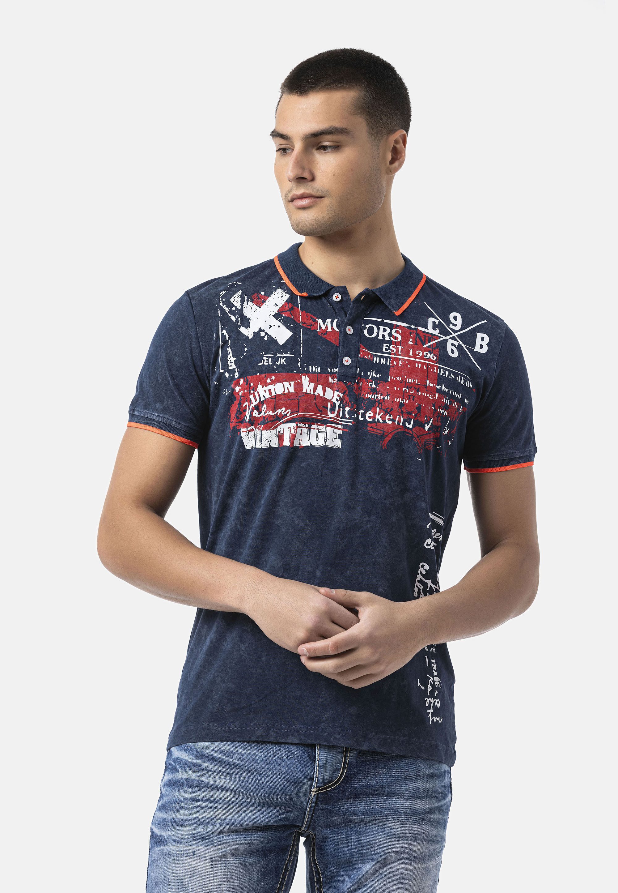 Cipo & Baxx T-Shirt CT795 der coole Print