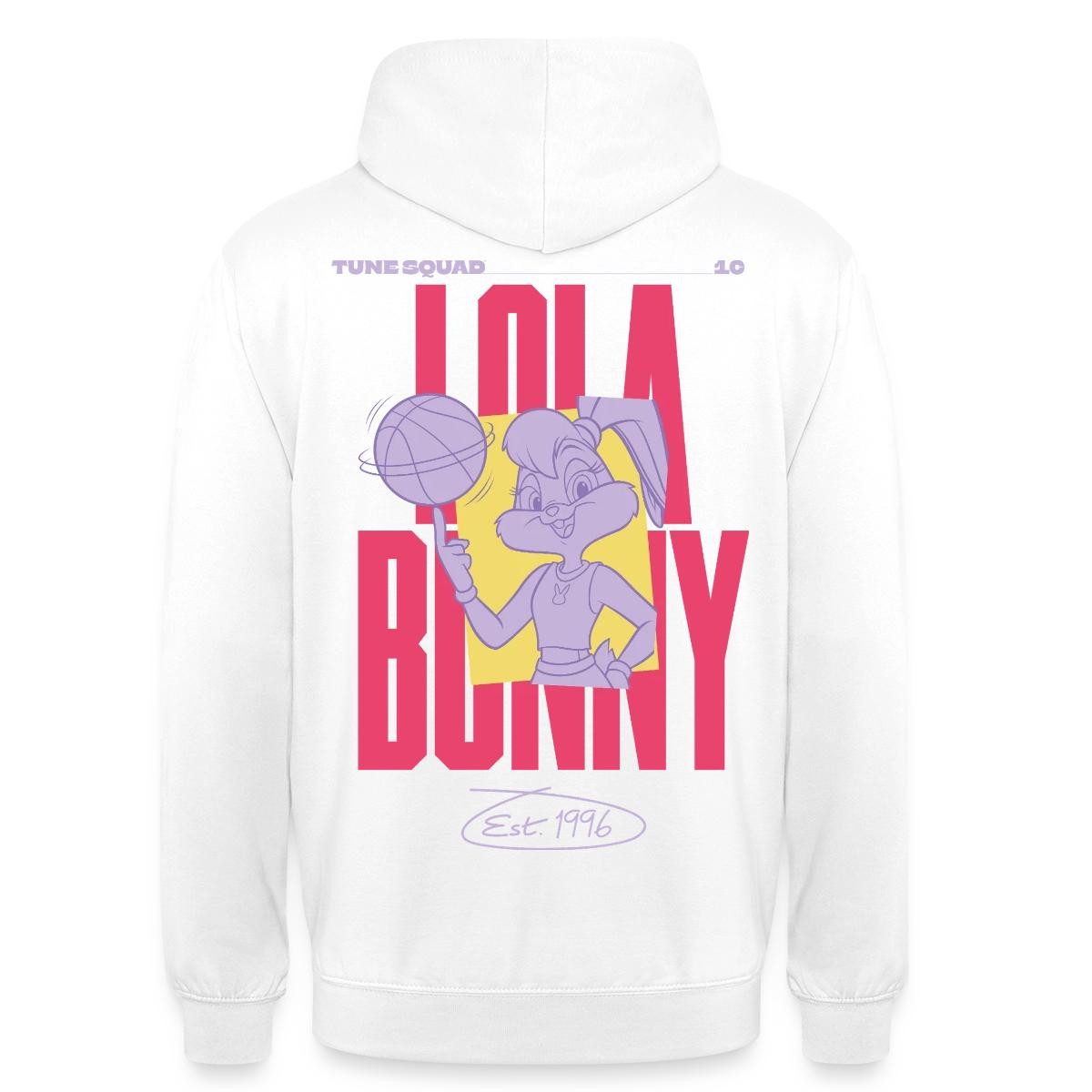 Spreadshirt Hoodie Looney Tunes Lola Bunny Mit Basketball Est. 1996 Unisex Hoodie (1-tlg)