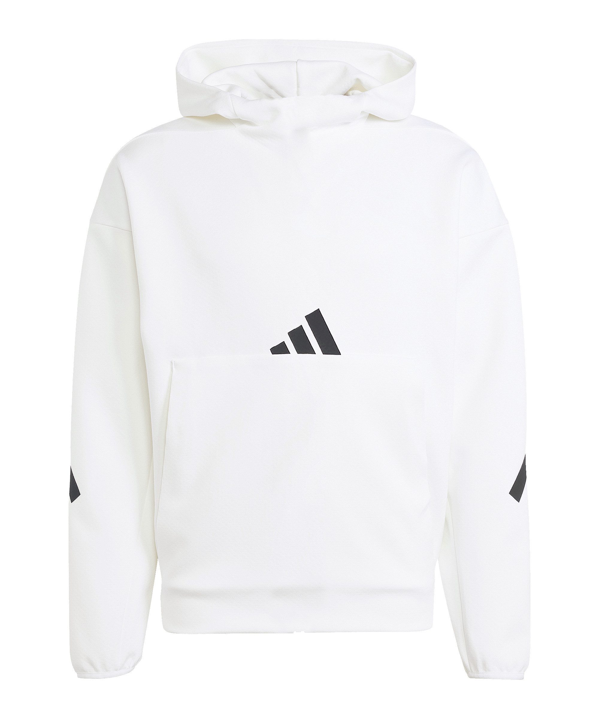 adidas Performance Sweatshirt adidas Performance Z.N.E Hoody Weiß Langarm-Shirts Polyester