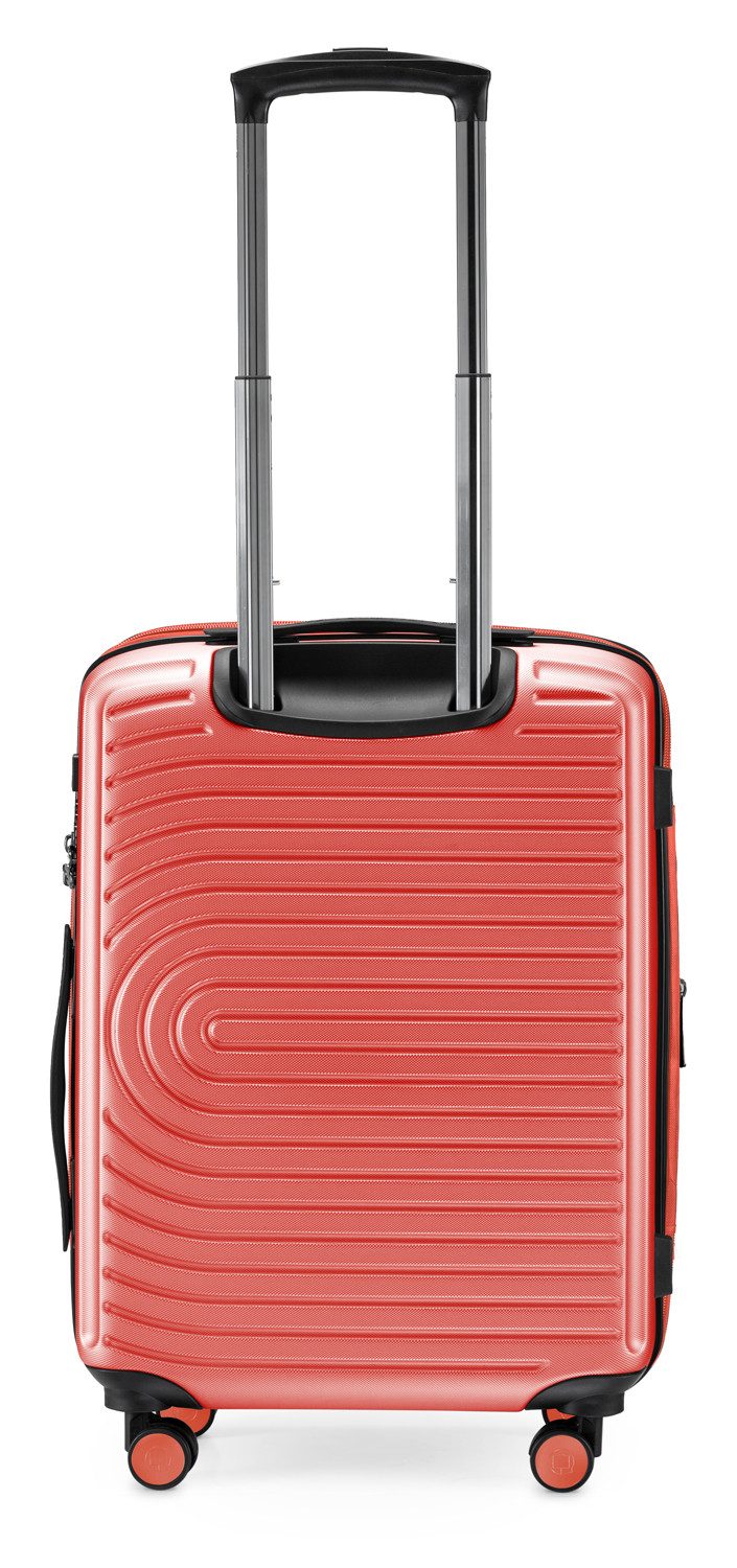 Hauptstadtkoffer Handgepäckkoffer Mitte, 4 Rollen, Handgepäck erweiterbar max. 55 L, TSA