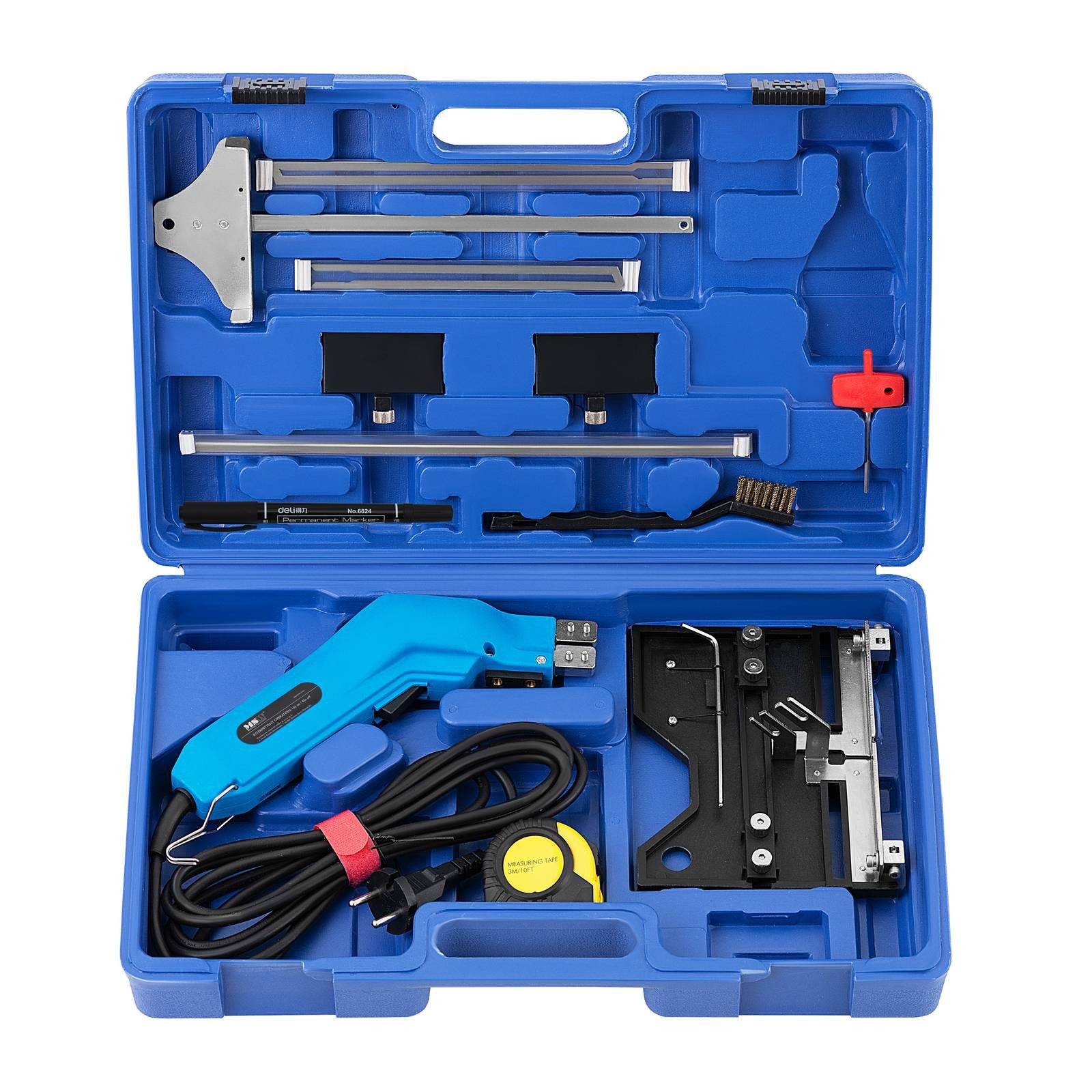 MSW Heißdrahtschneider Styroporschneider bis 200 mm Styrocutter 500 °C Profilklinge Führung, 230 in V, 250 in W