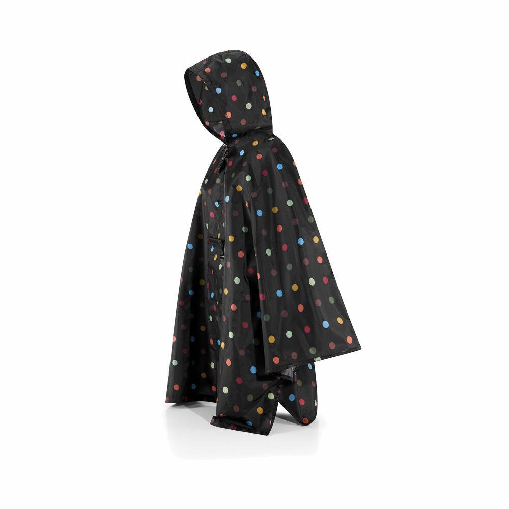 REISENTHEL® Regenponcho mini maxi dots / schwarz mit punkten günstig online kaufen