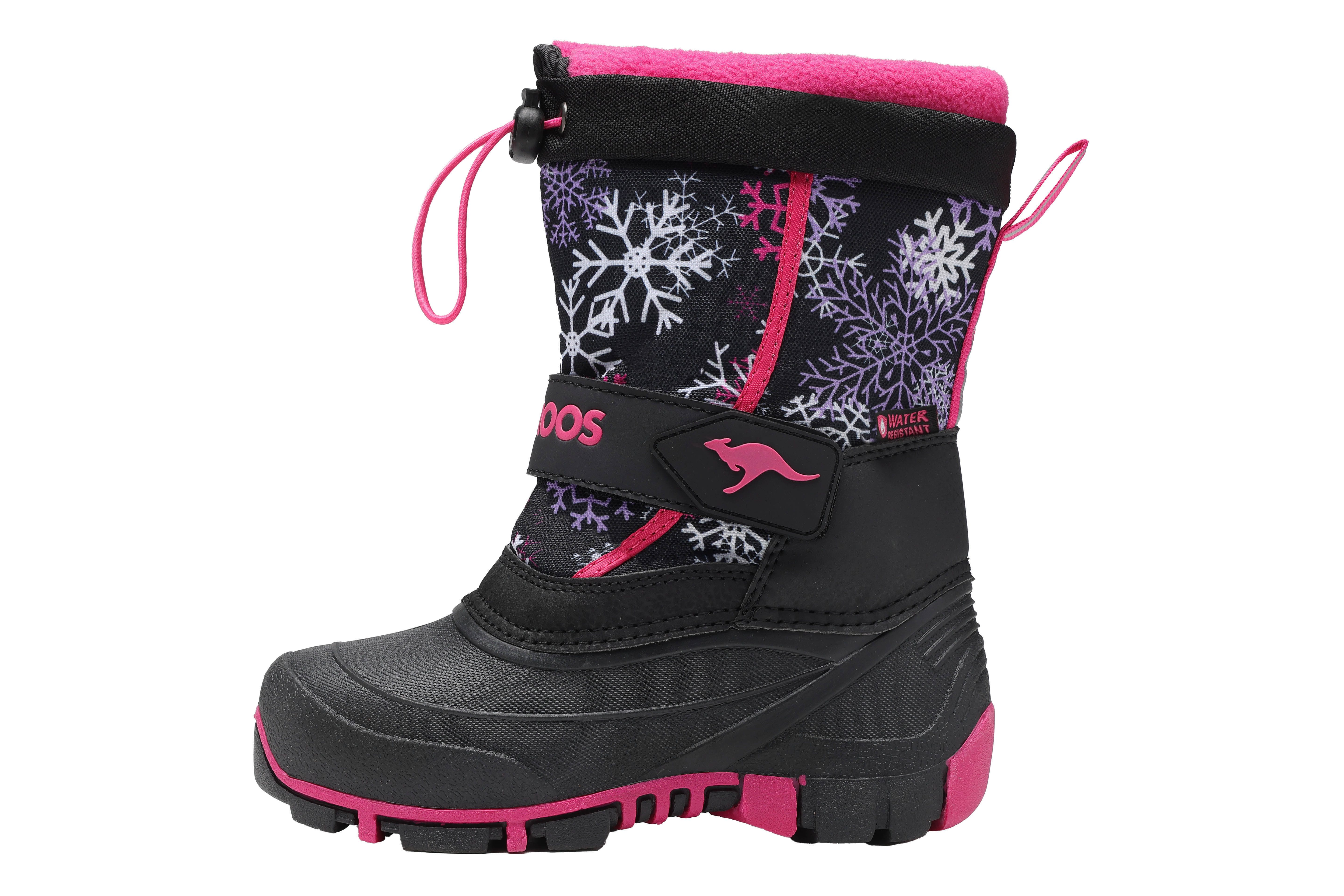KangaROOS Kanga-Bean IV Winterstiefel Snowboots, Winterboots, Winterschuhe, wasserabweisend, gefüttert