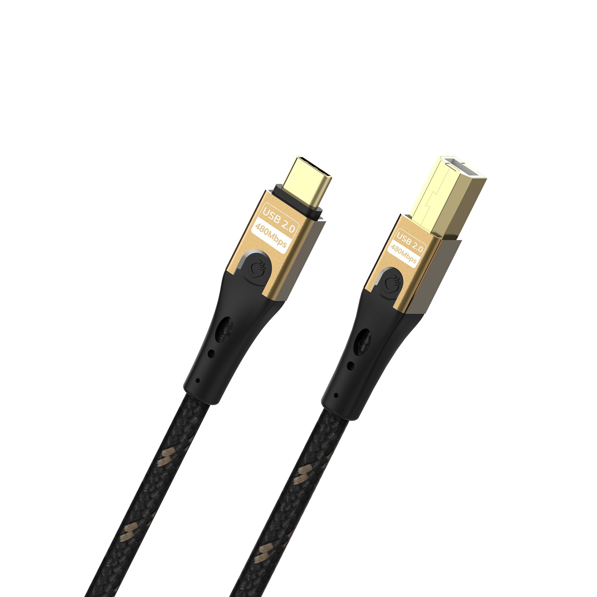 OEHLBACH Primus CB USB-Kabel, USB Typ-C, USB 2.0 Typ-B (200 cm), Anschlusssockel
