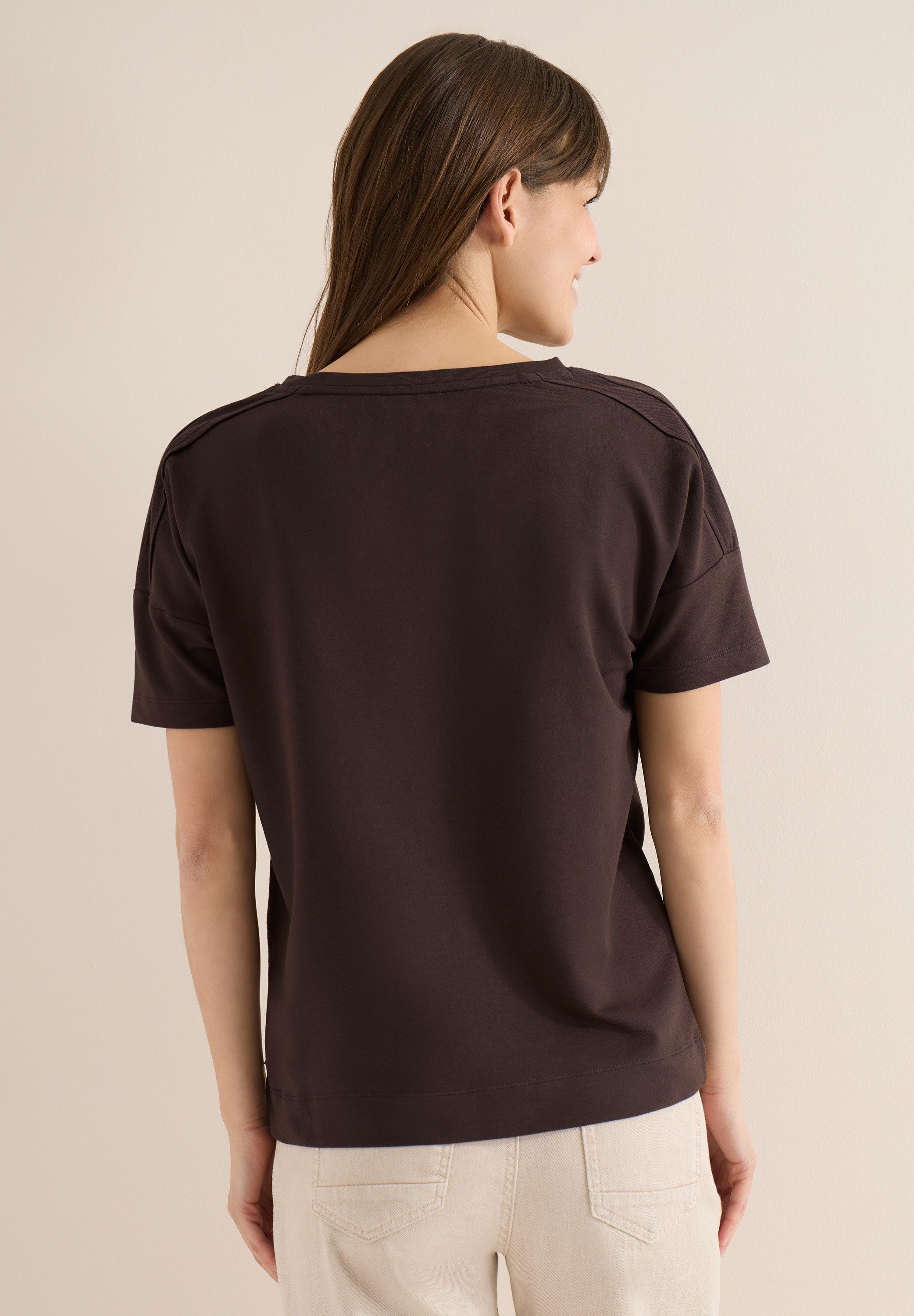 CECIL T-Shirt im soften Baumwoll-Mix