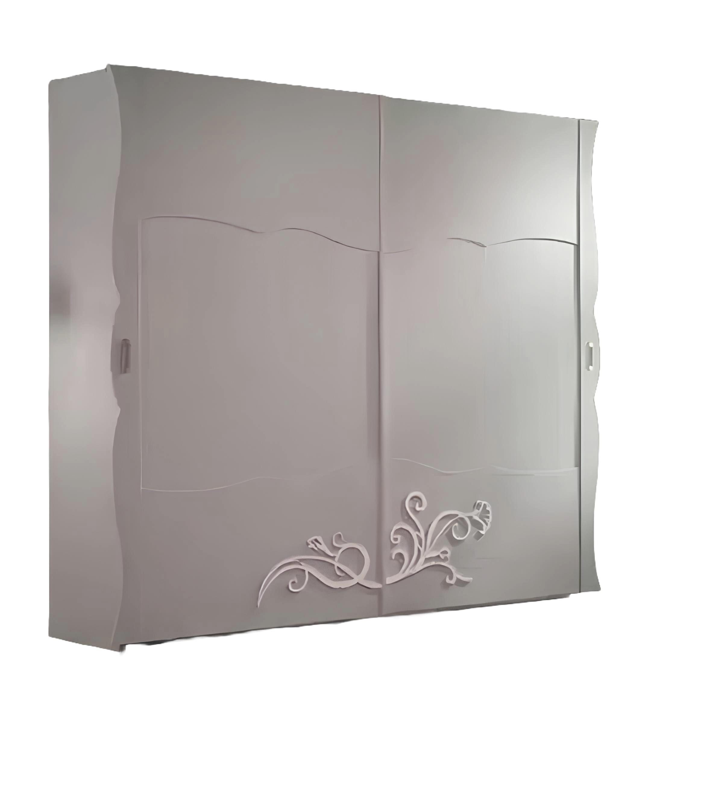 Xlmoebel Kleiderschrank Eleganter Holzschrank im italienischen Stil für Ihr Schlafzimmer (1-St., Kleiderschrank) Hergestellt in Europa