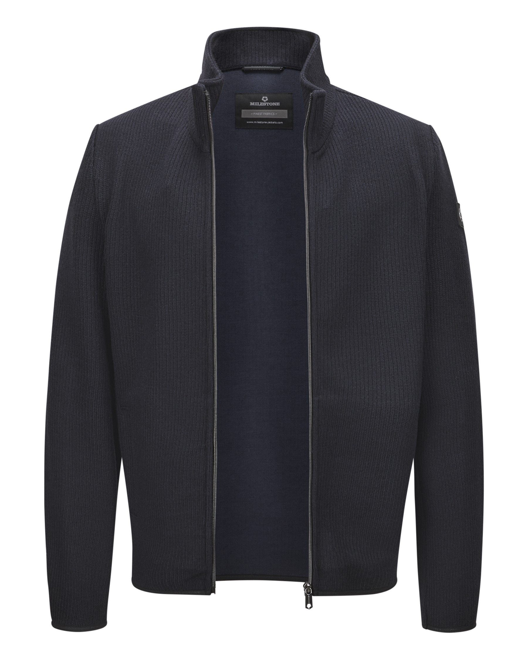 Milestone Wolljacke MSResort als Pullover-Ersatz ideal für den Übergang