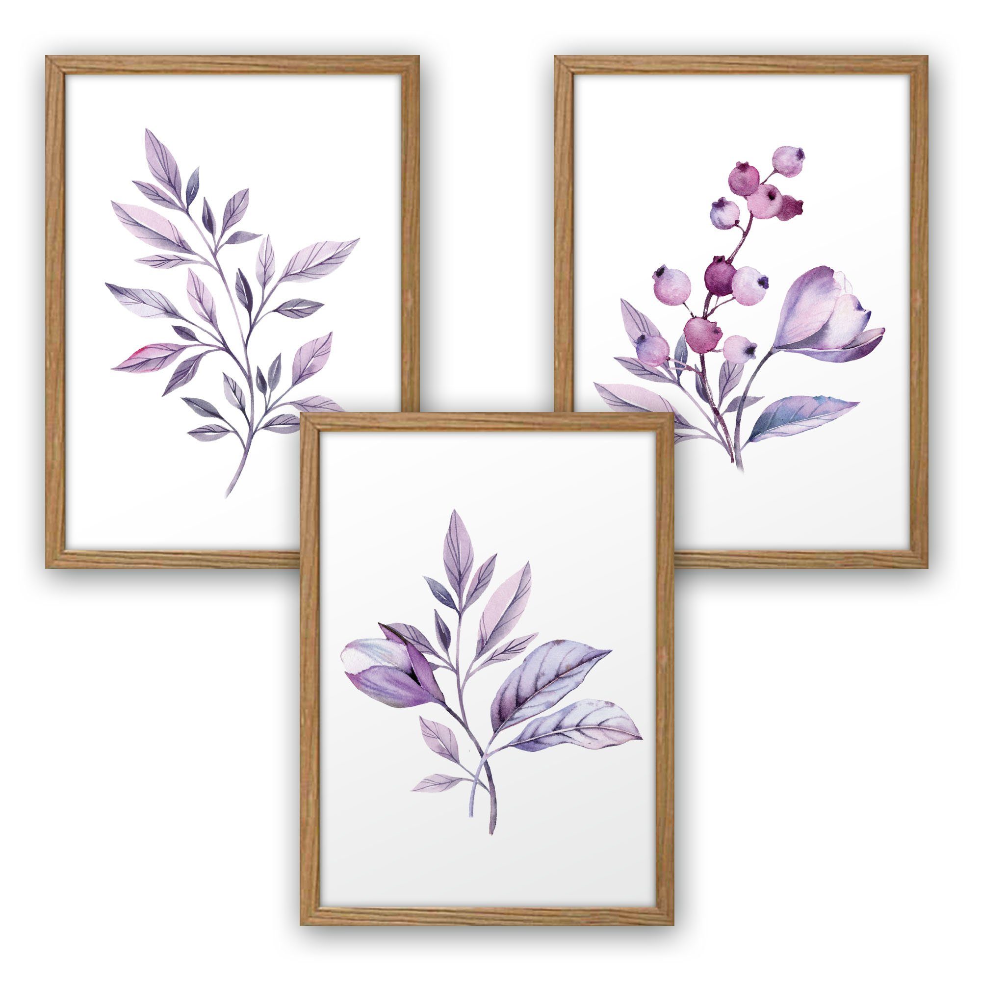 Kreative Feder Poster, Aquarell, lila, violett, günstig online kaufen