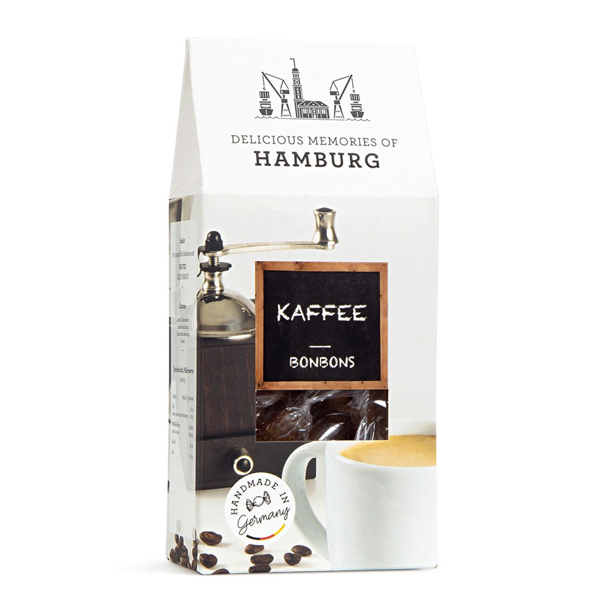 Eduard Edel Süßigkeit, Edel Bonbons mit typischem Kaffee Geschmack in einer Giebelbox 80g