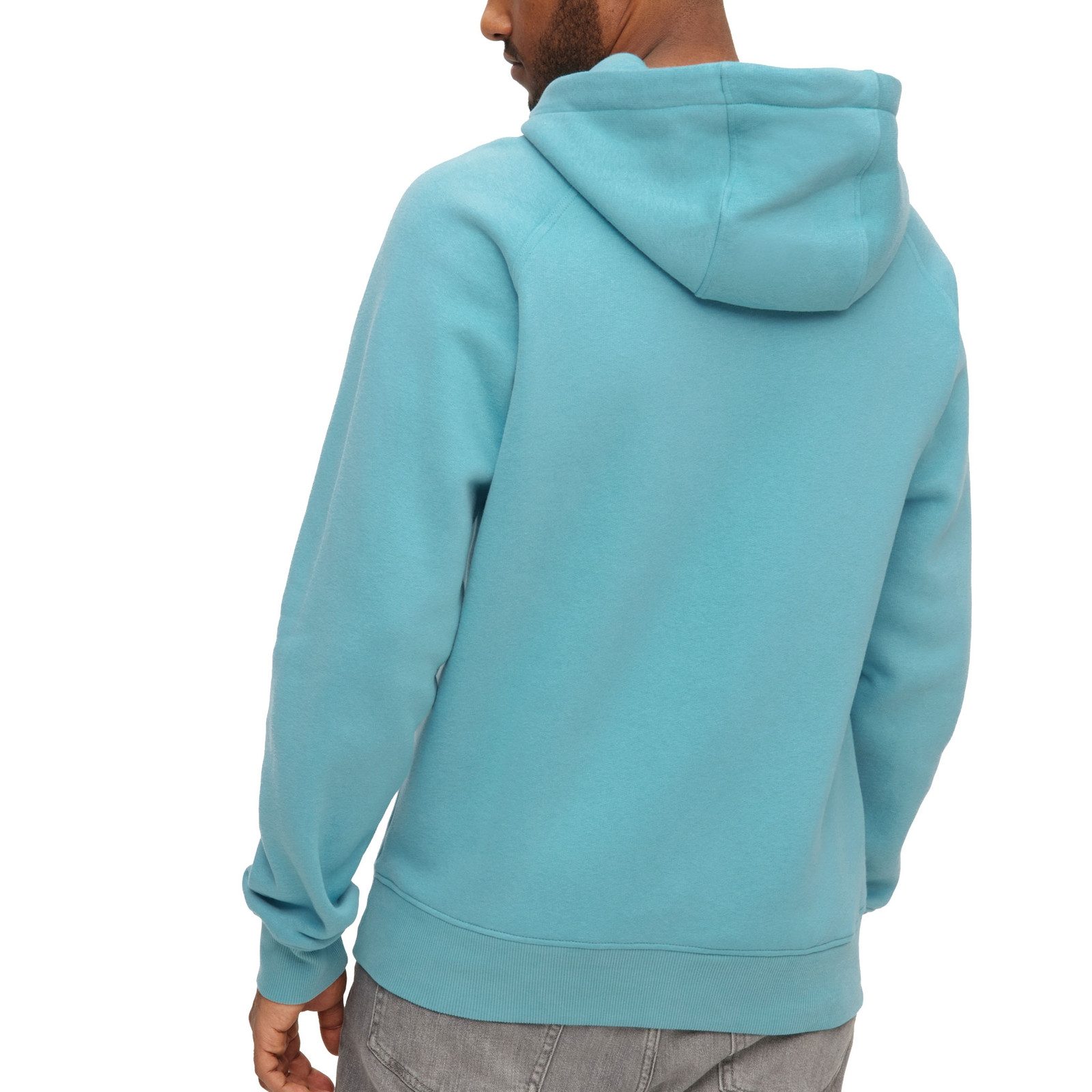 Derbe Hoodie Sturmmöwe Mono mit Tunneltasche und Möwenprint