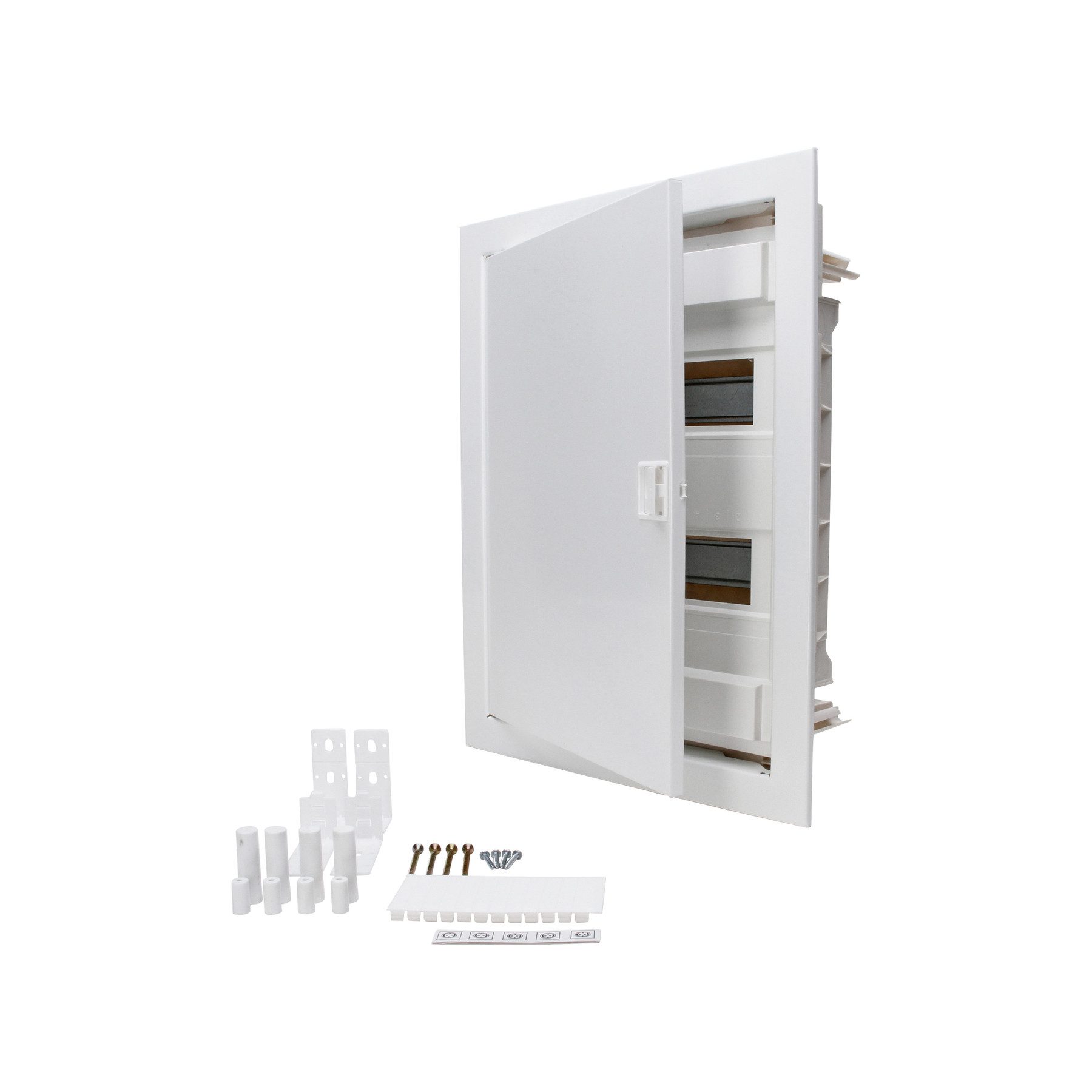 Kopp Verteilerbox KOPP Unterputz-/Hohlwand-Verteilerkasten U24EP, IP40, 64A, 400VAC