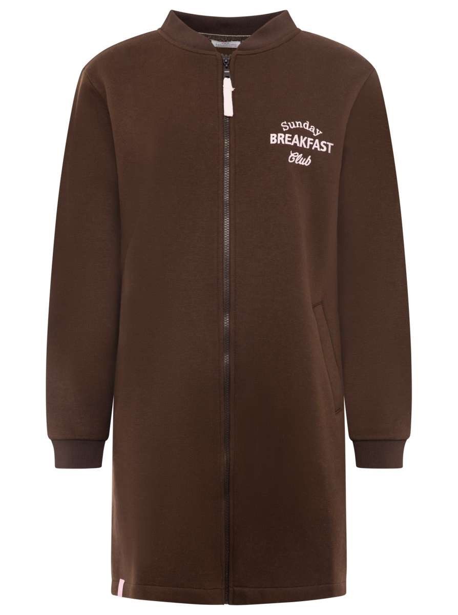 Zwillingsherz Sweatjacke Zwillingsherz Bombermantel Sunday Breakfast