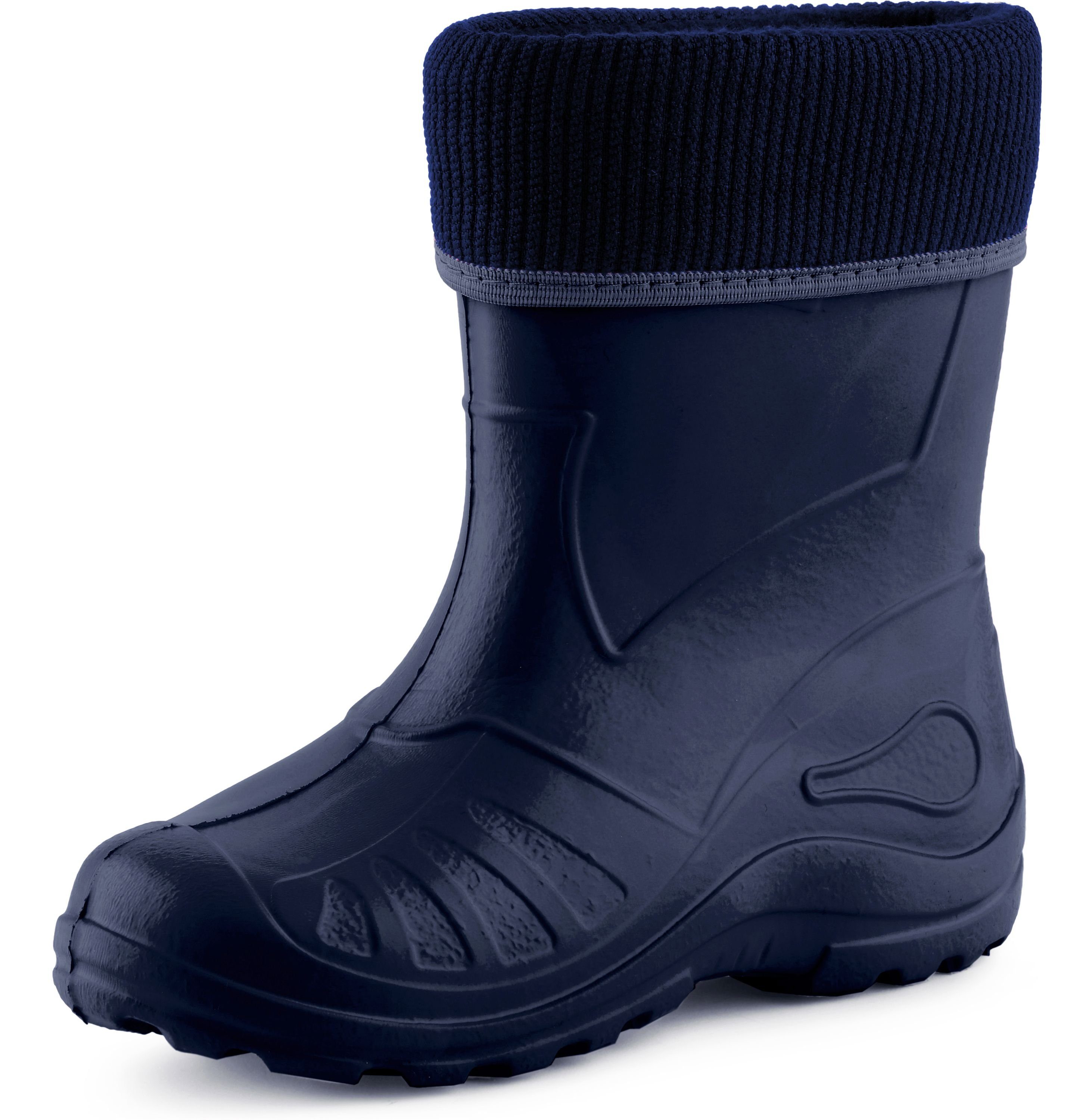 Ladeheid EVA KL058 Thermo Regenstiefel Kinder Gummistiefel mit herausnehmbares Innenfutter