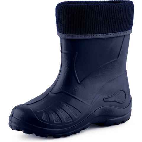 Ladeheid EVA KL058 Thermo Regenstiefel Kinder Gummistiefel mit herausnehmbares Innenfutter