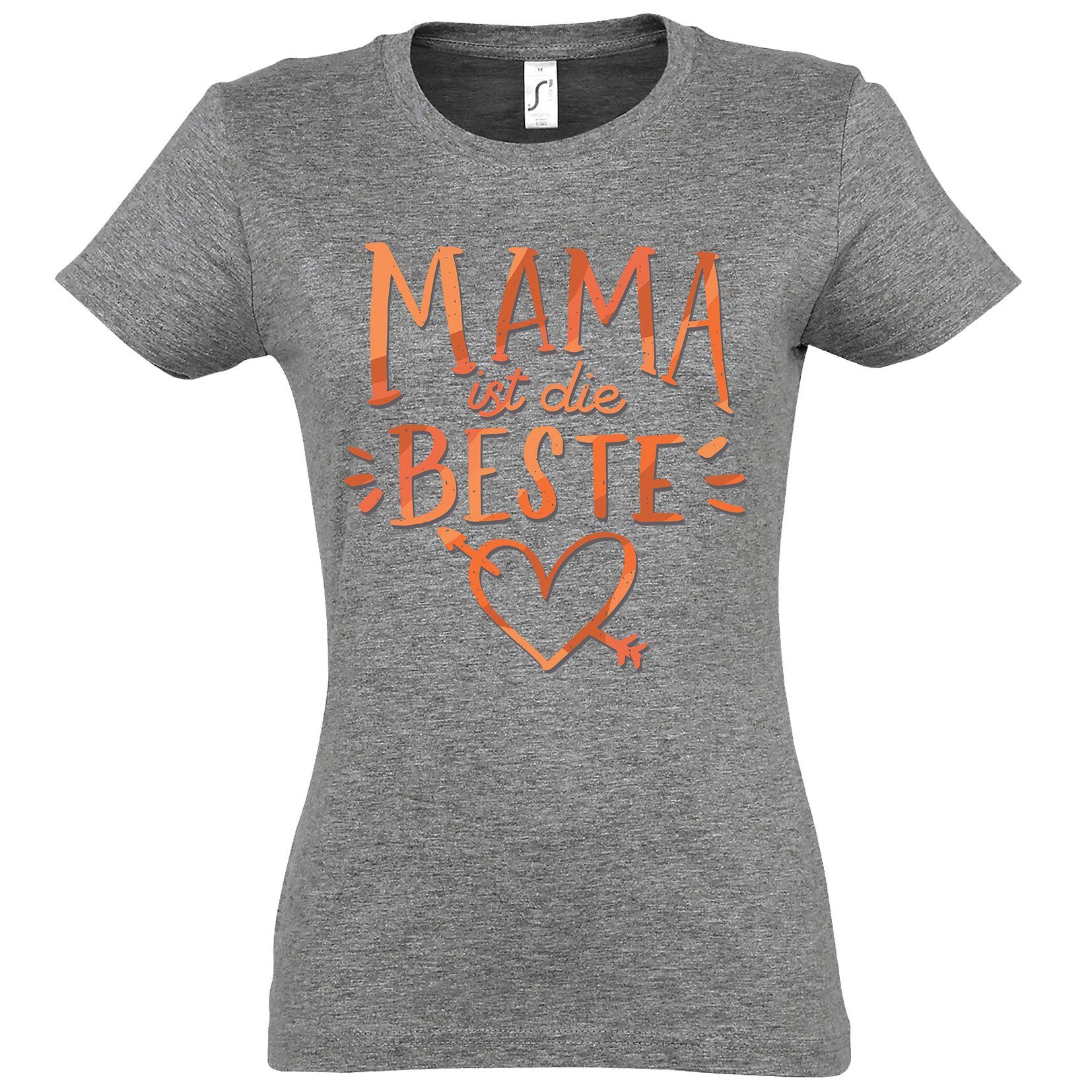 T-Shirt Mama Ist Die Beste Damen T-Shirt