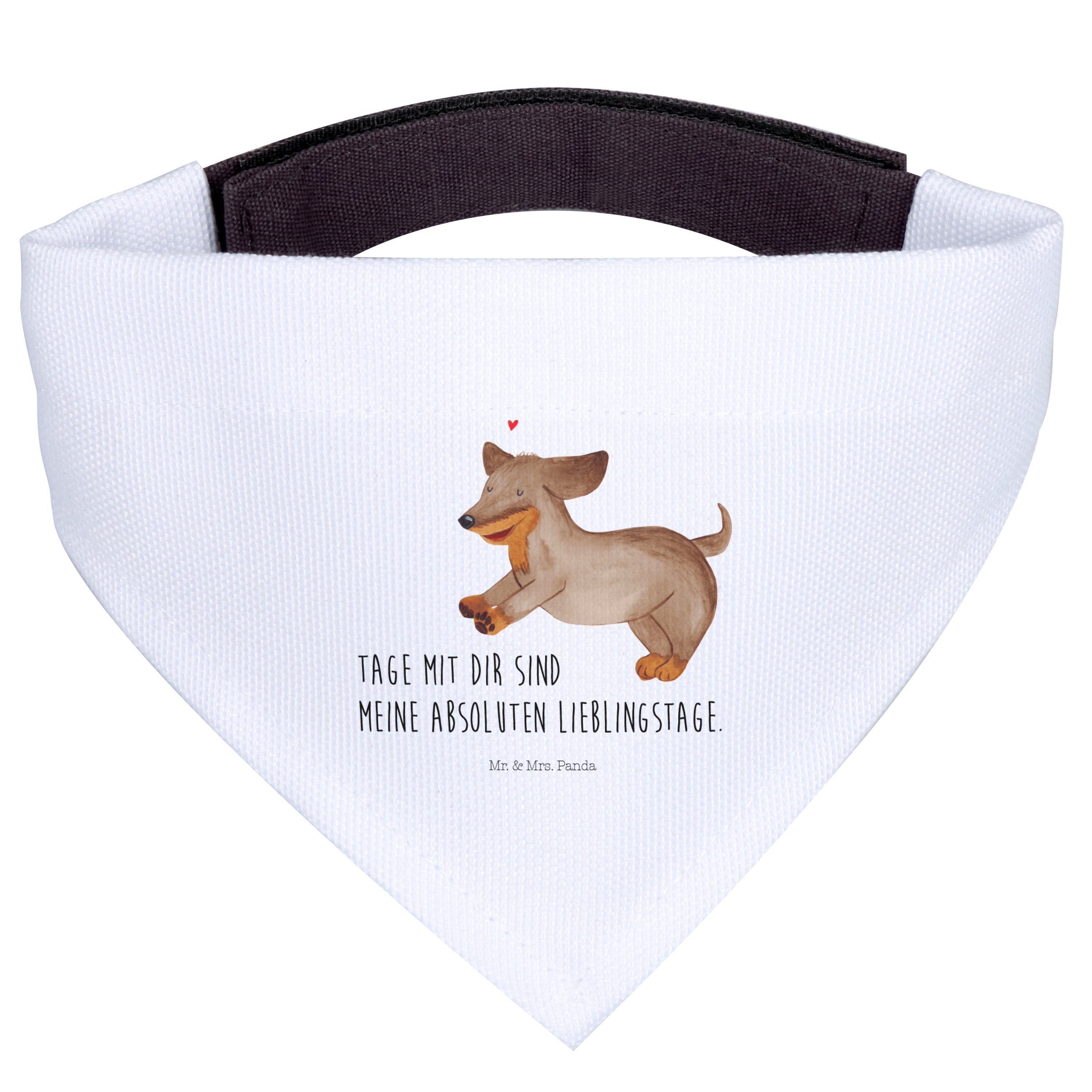 ᐅ Mr. & Mrs. Panda Hundefliege Hund Dackel Weiß Geschenk