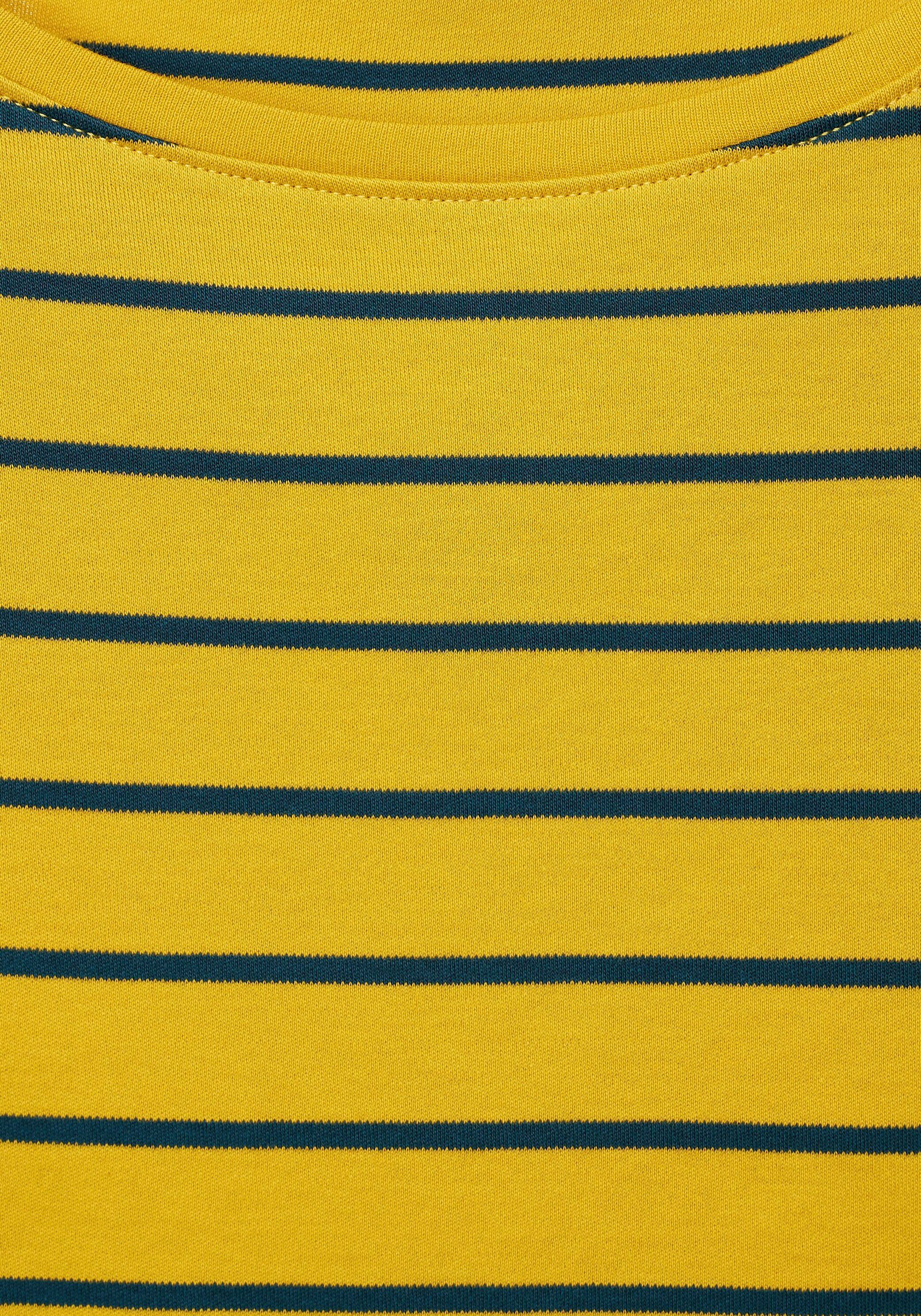 Hüftlänge yellow in 3/4-Arm-Shirt Cecil golden